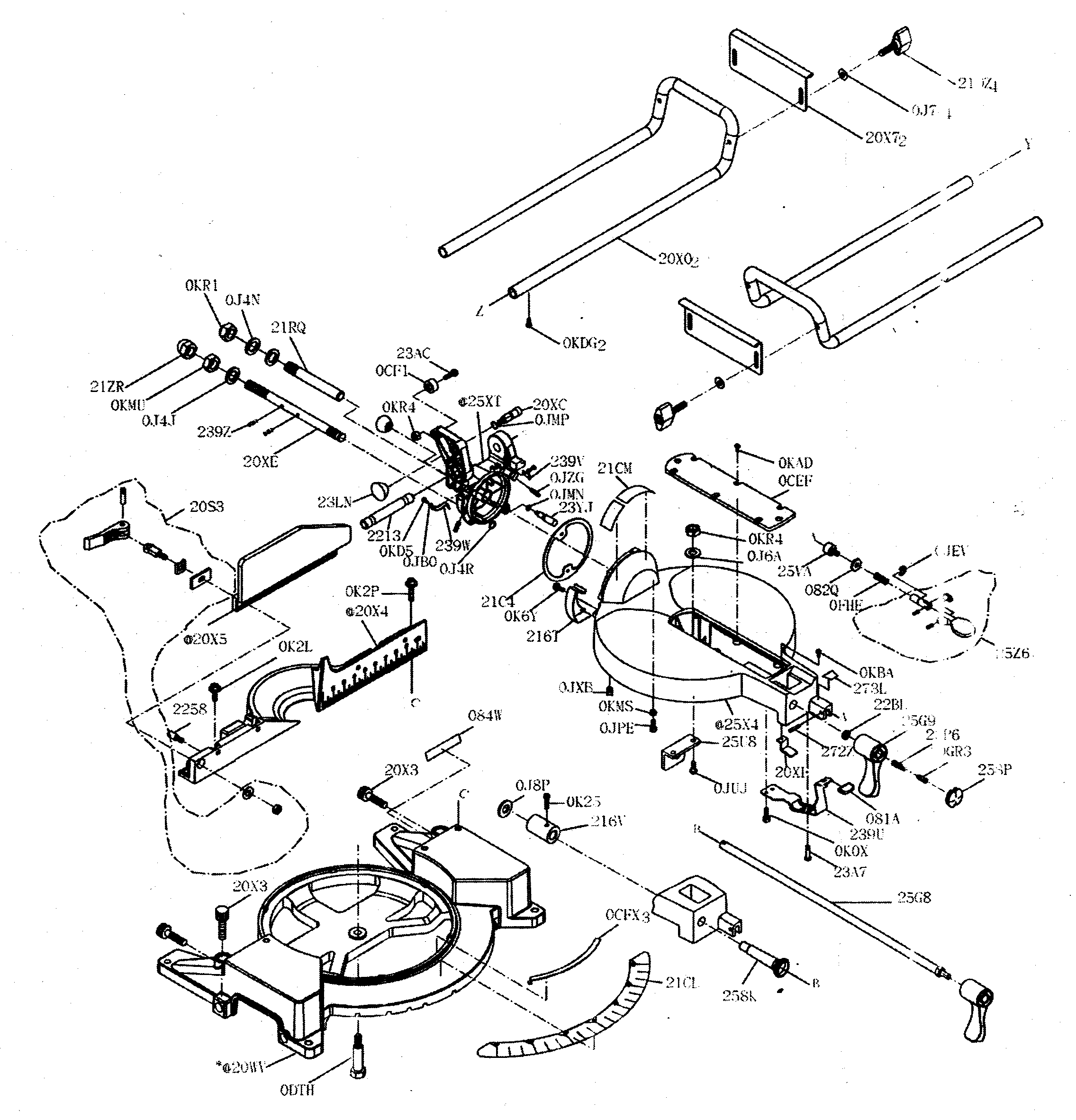 CRAFTSMAN MITER SAW Parts Model 137212150 Sears PartsDirect