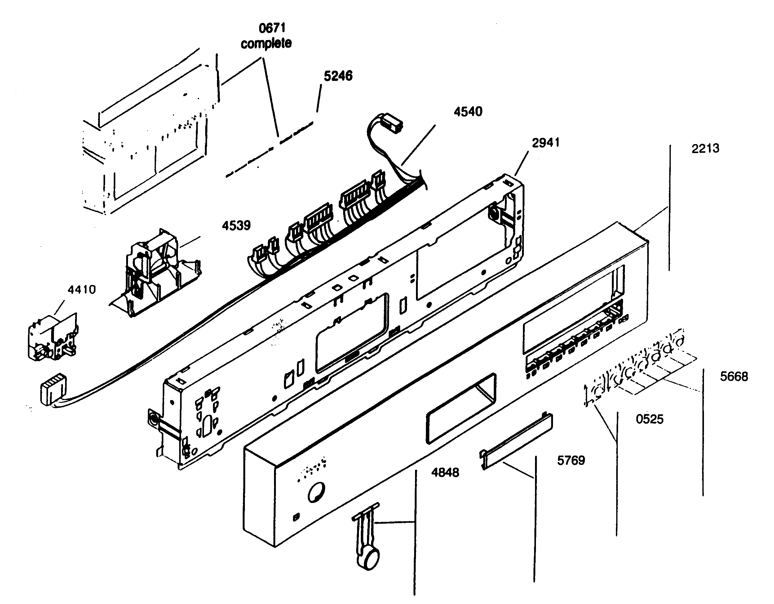 KENMORE ELITE Dishwasher Rack assy Parts Model 63016309400