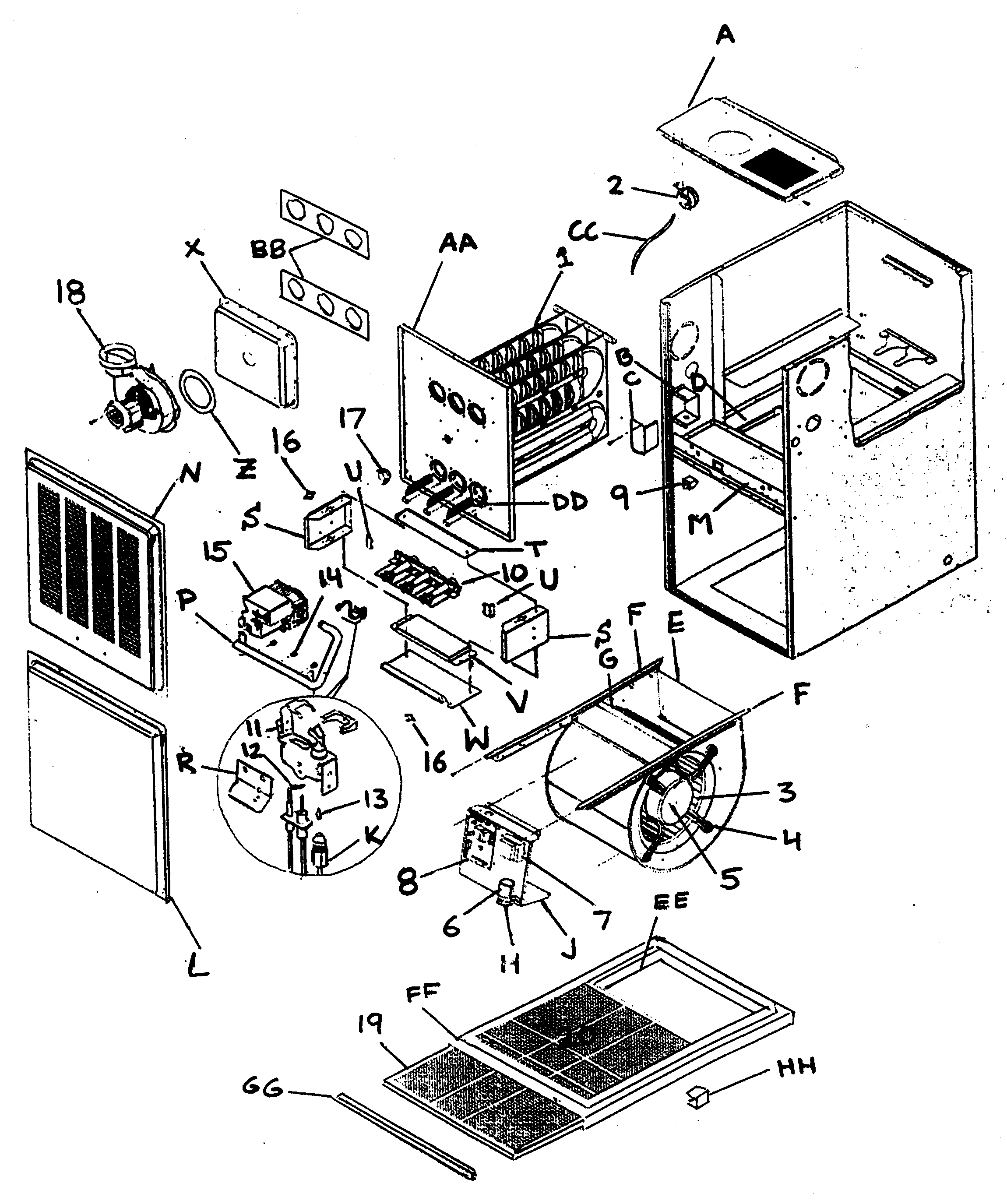 Icp 80  Single Stage Gas Furnace Parts