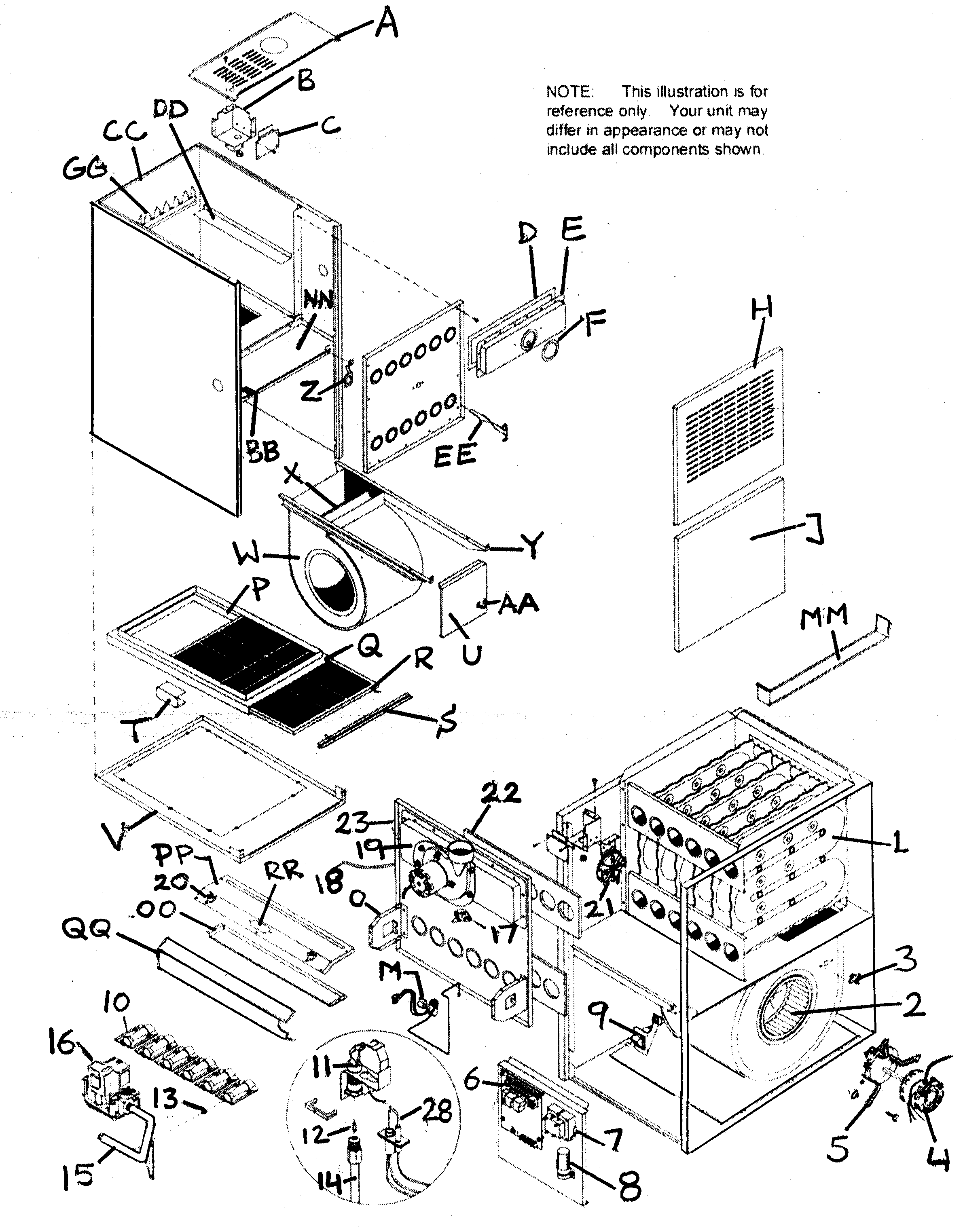 Icp Furnace Parts