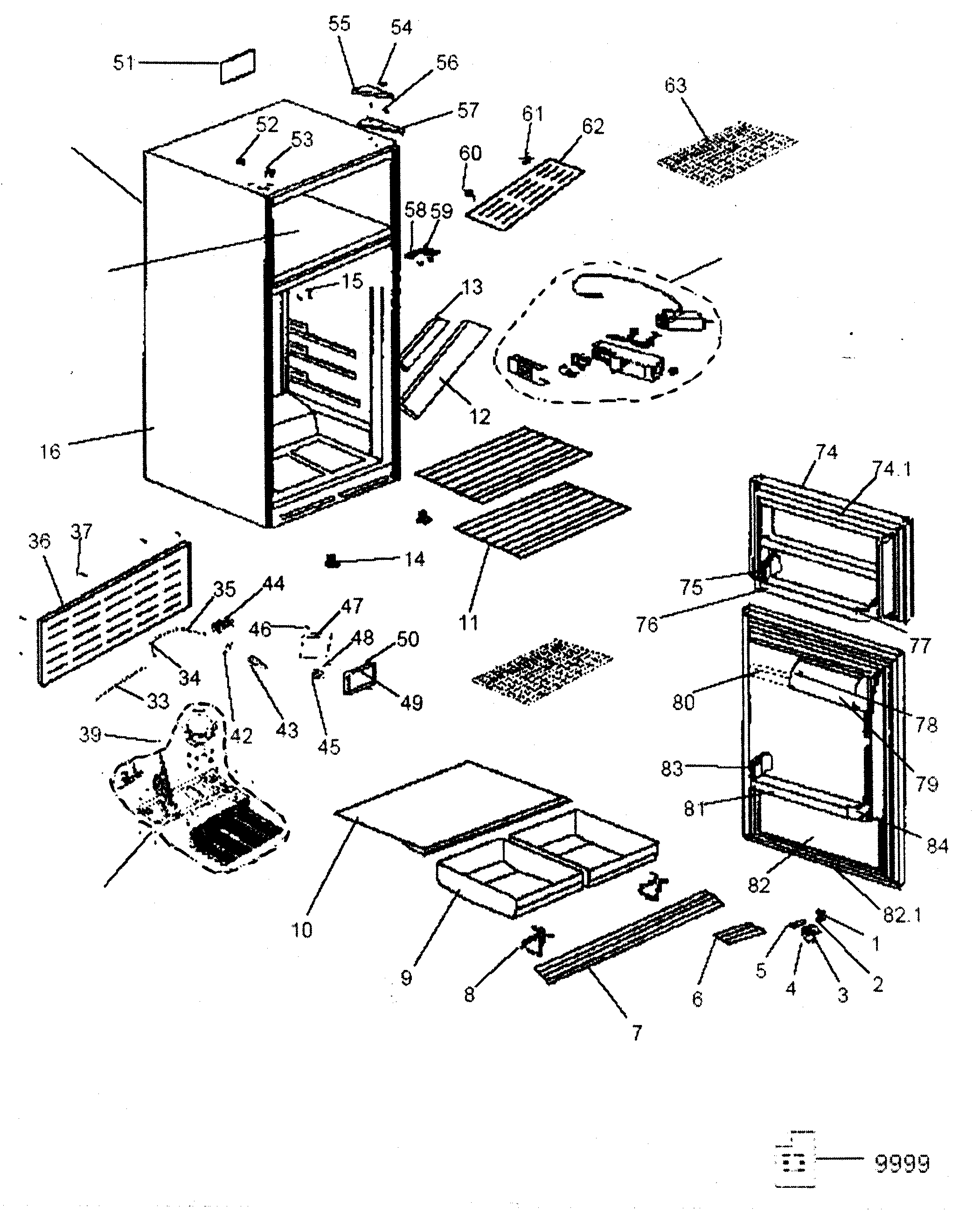 Haier Refrigerator Parts