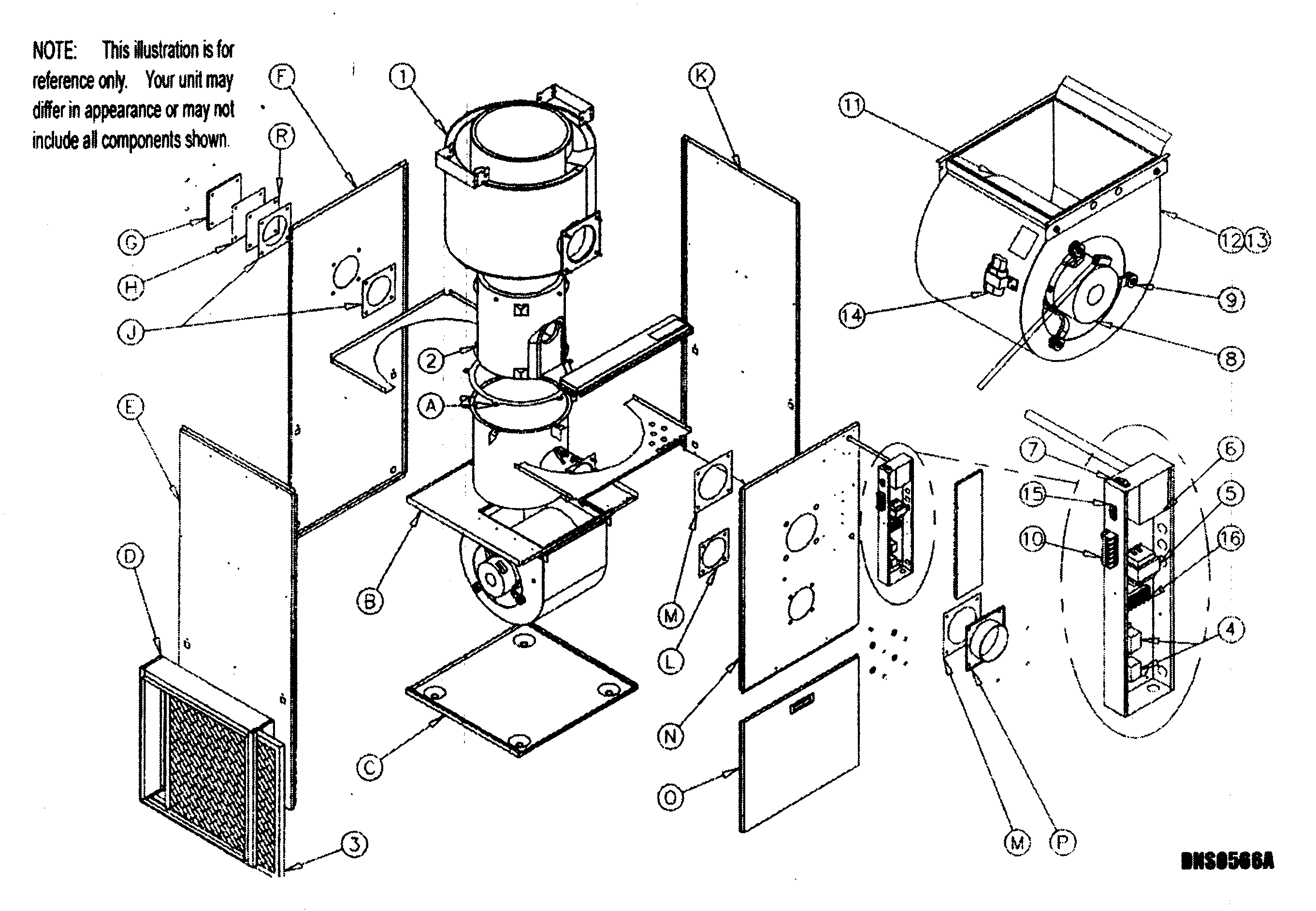 ICP FURNACE Parts Model ouf160b18b Sears PartsDirect