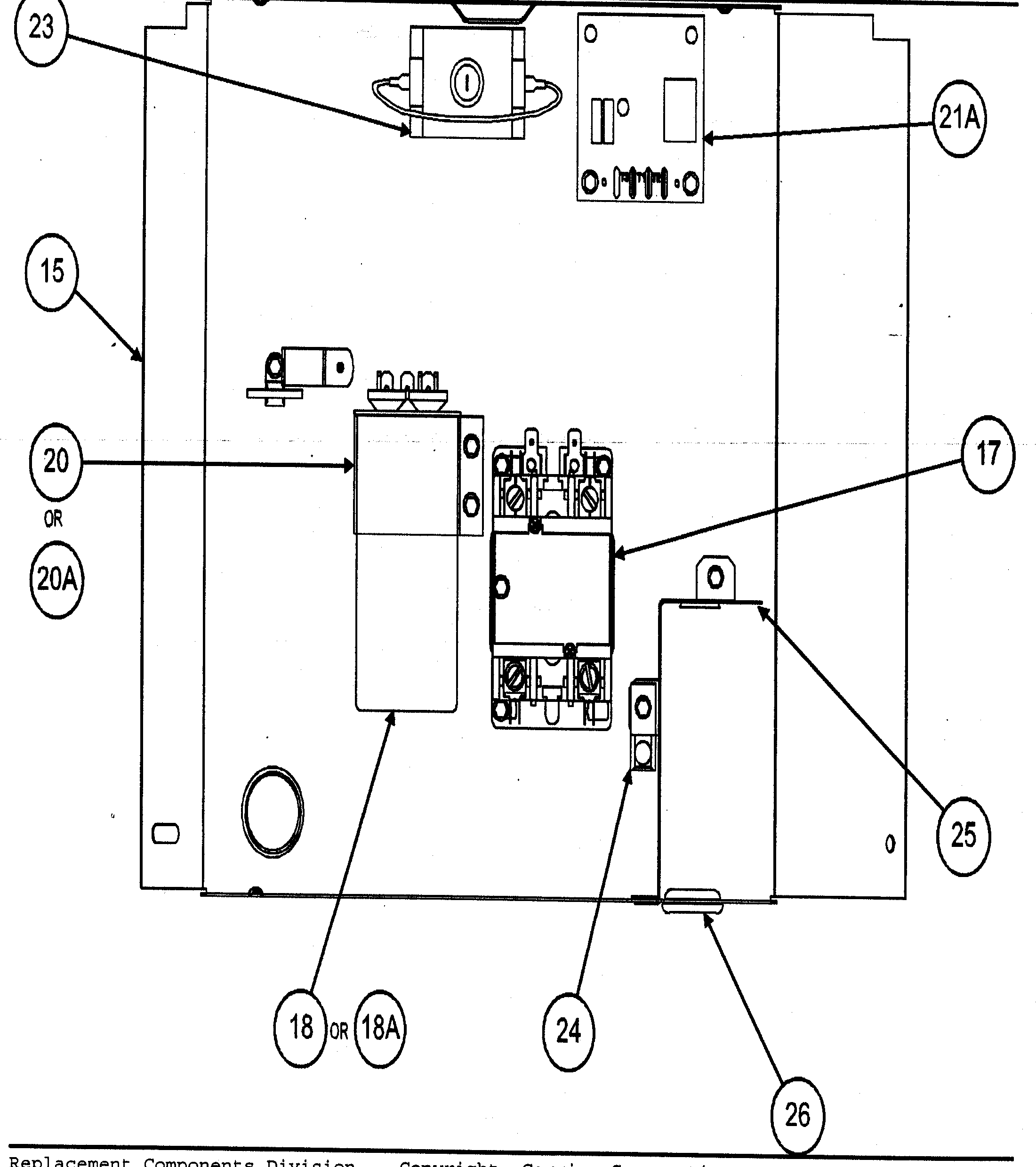 Control Box Diagram  U0026 Parts List For Model 38ckc060300