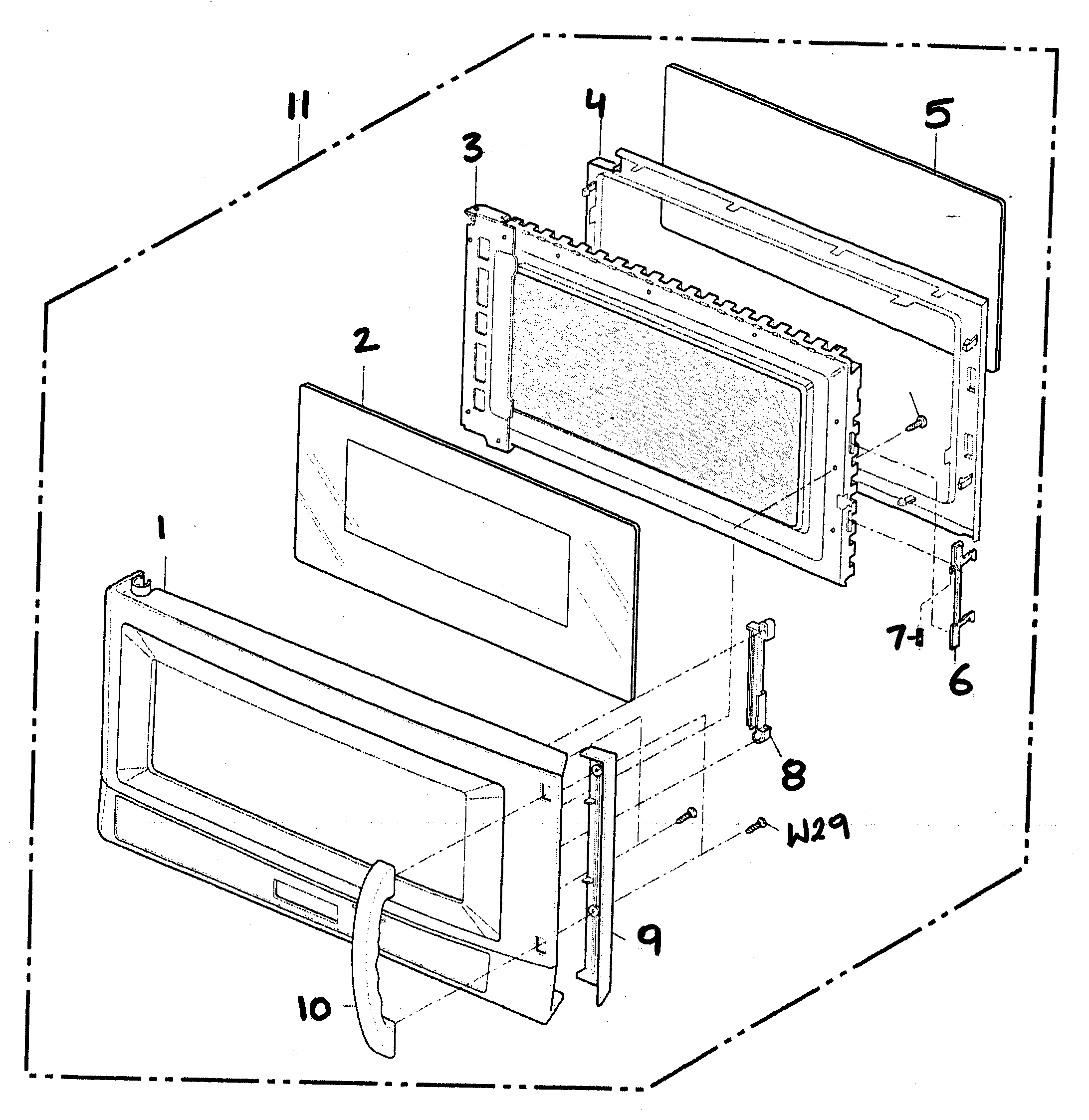 LG OVER THE RANGE MICROWAVE Parts Model lmvm1935sb Sears PartsDirect