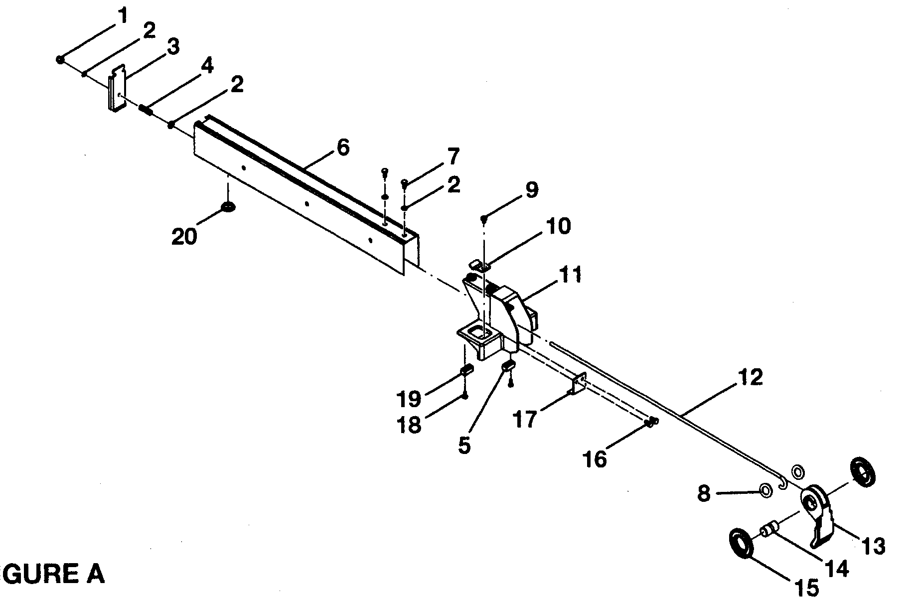 craftsman table saw fence