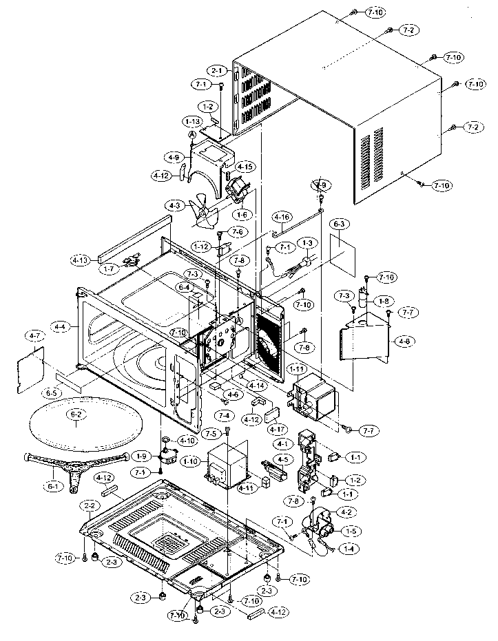 Sharp Microwave Parts