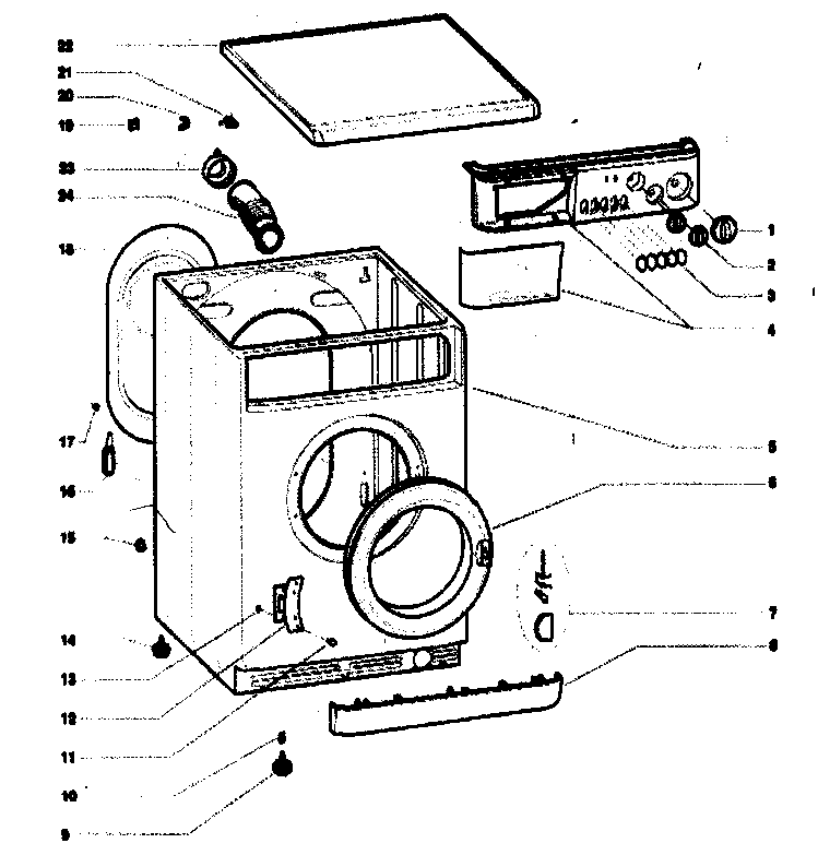 EQUATOR LAUNDRY CENTER Parts Model EZ2512CEE Sears PartsDirect