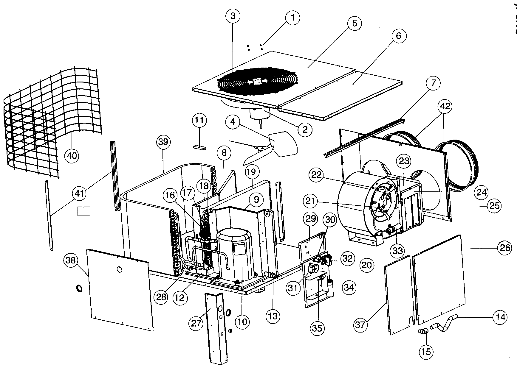 NORDYNE AIR CONDITIONER Parts | Model 048P3RC | Sears PartsDirect