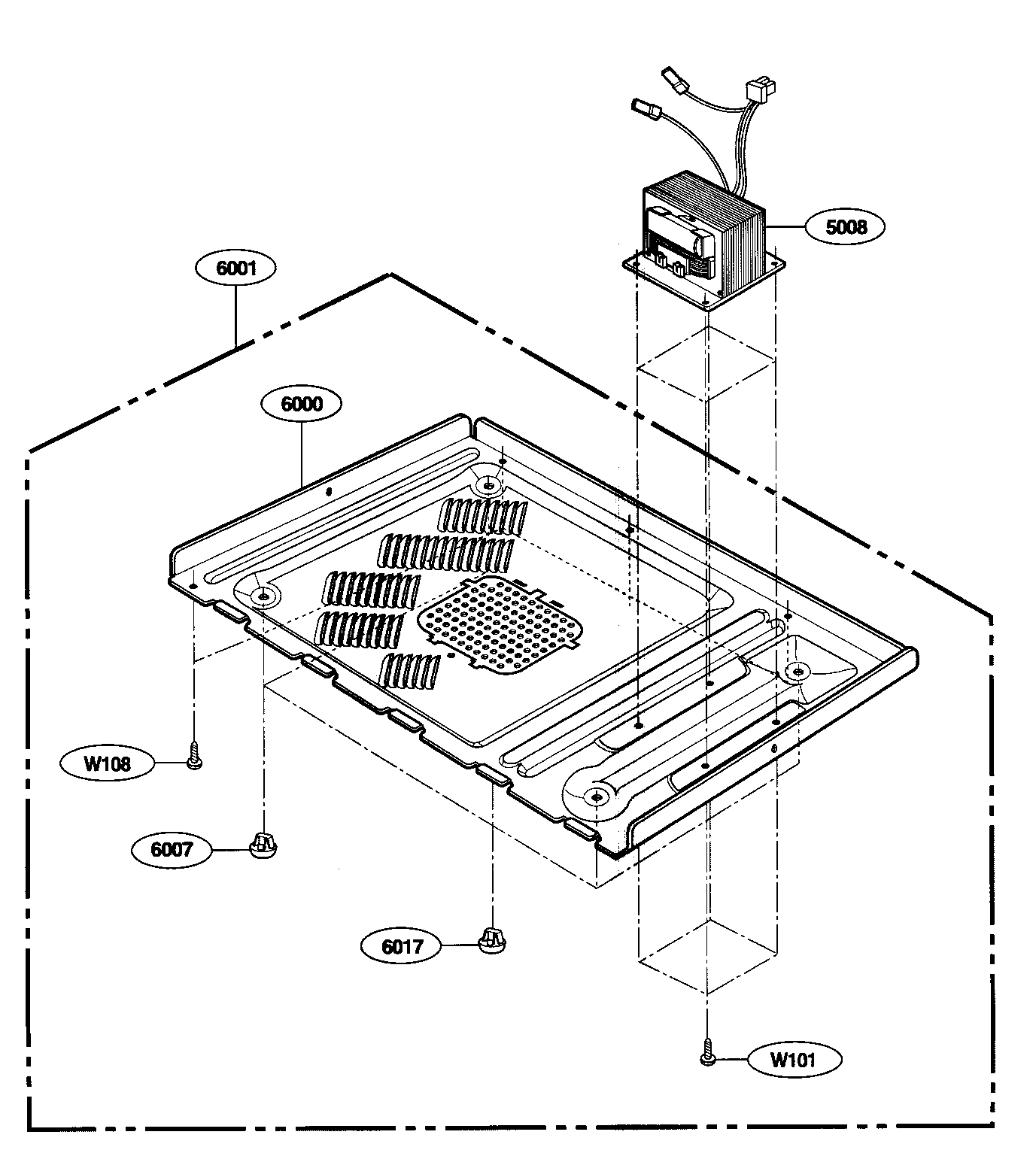 KENMORE ELITE Microwave Oven cavity Parts Model 72167902600 ...