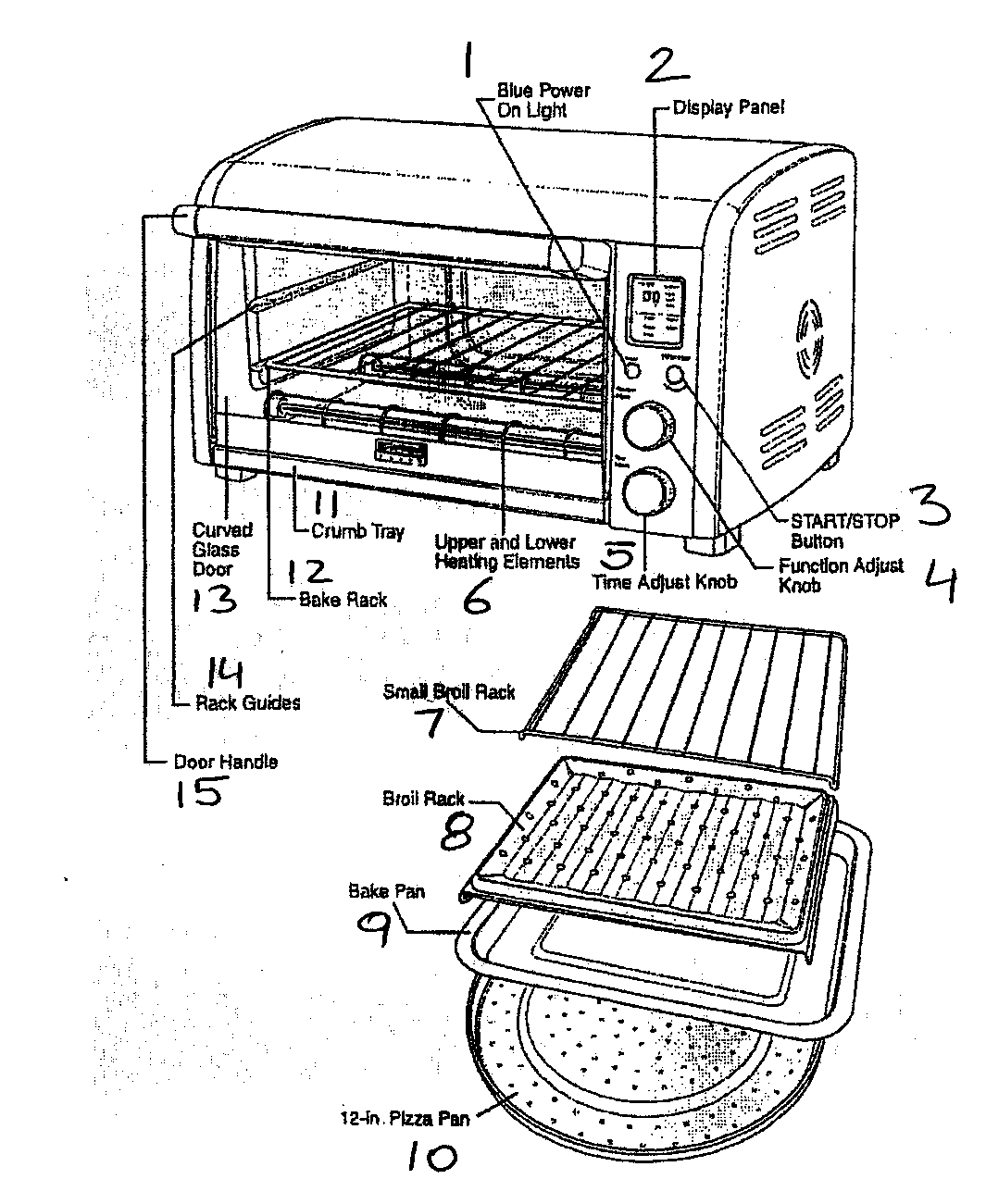Kenmore Elite Toaster Oven Parts