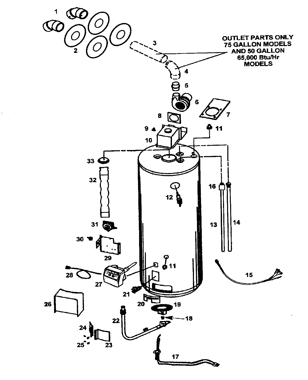 [DIAGRAM] Atwood Water Heater Parts Diagram