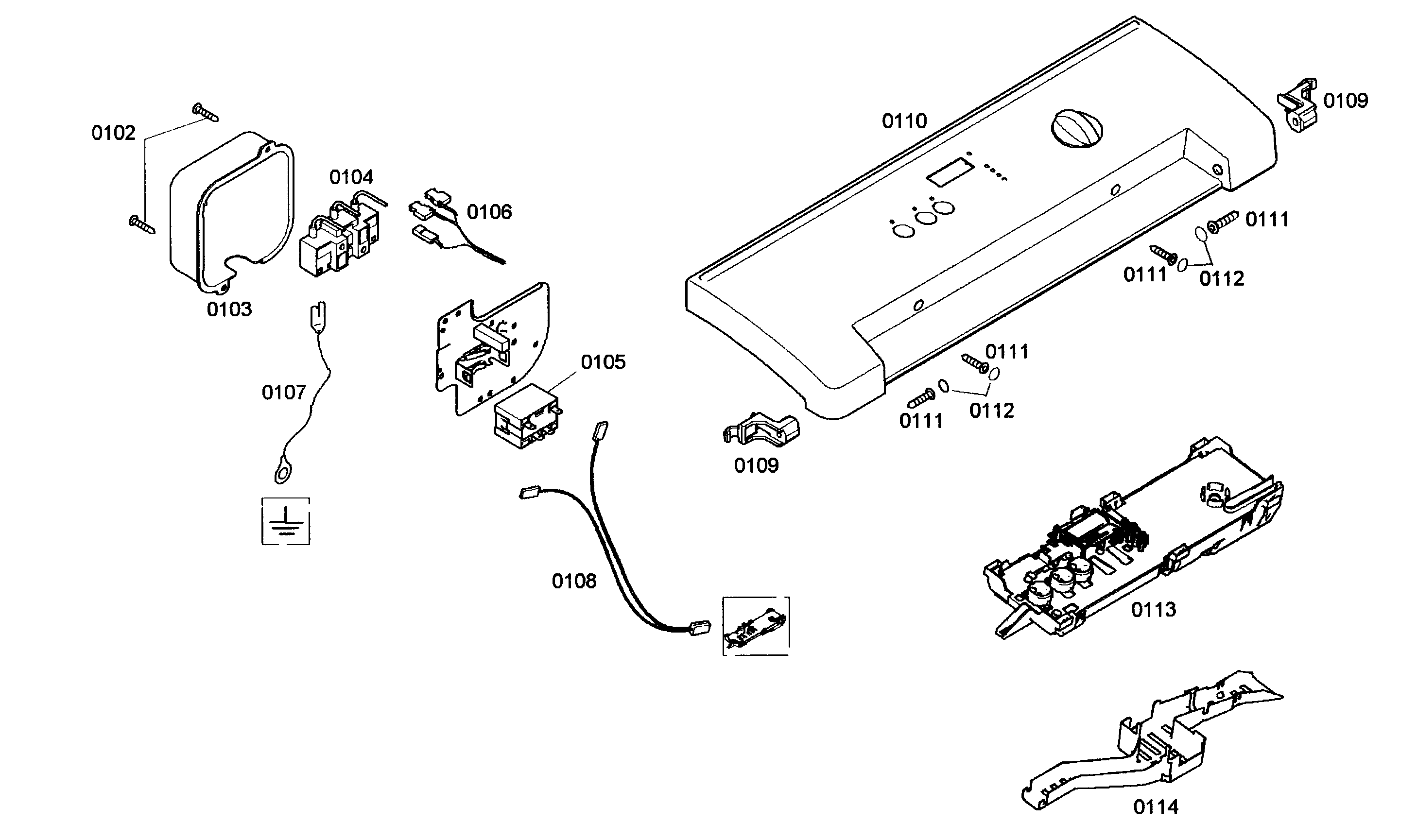 CONTROL PANEL Diagram & Parts List for Model wtmc5321us05 BoschParts