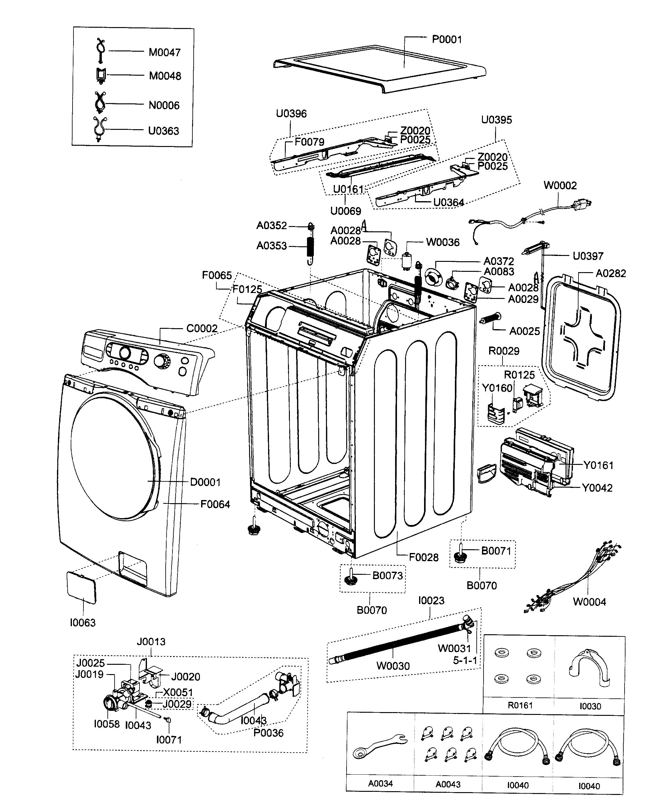 Control  Case Assy Diagram  U0026 Parts List For Model