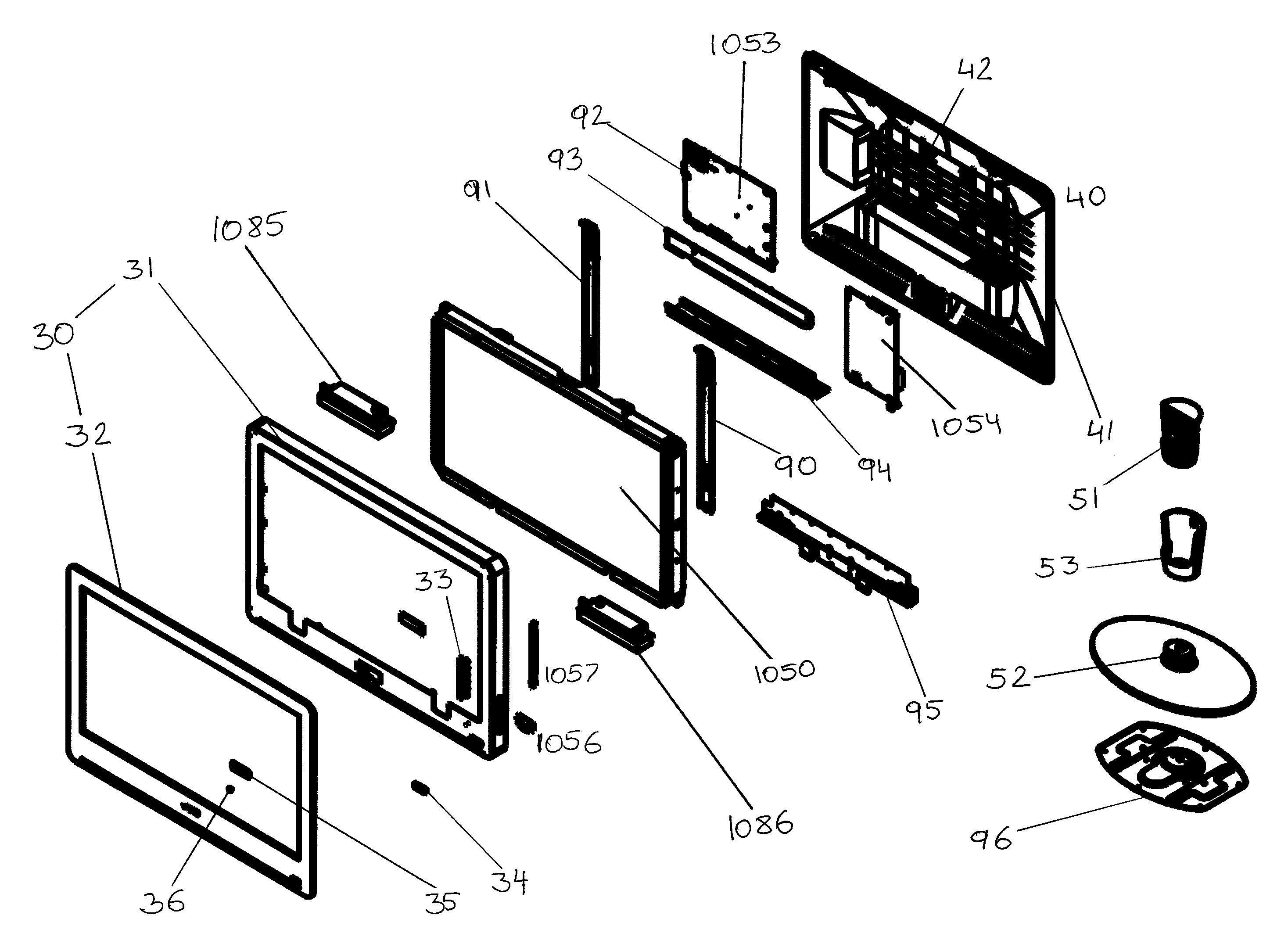 Vizio Lcd Television Parts