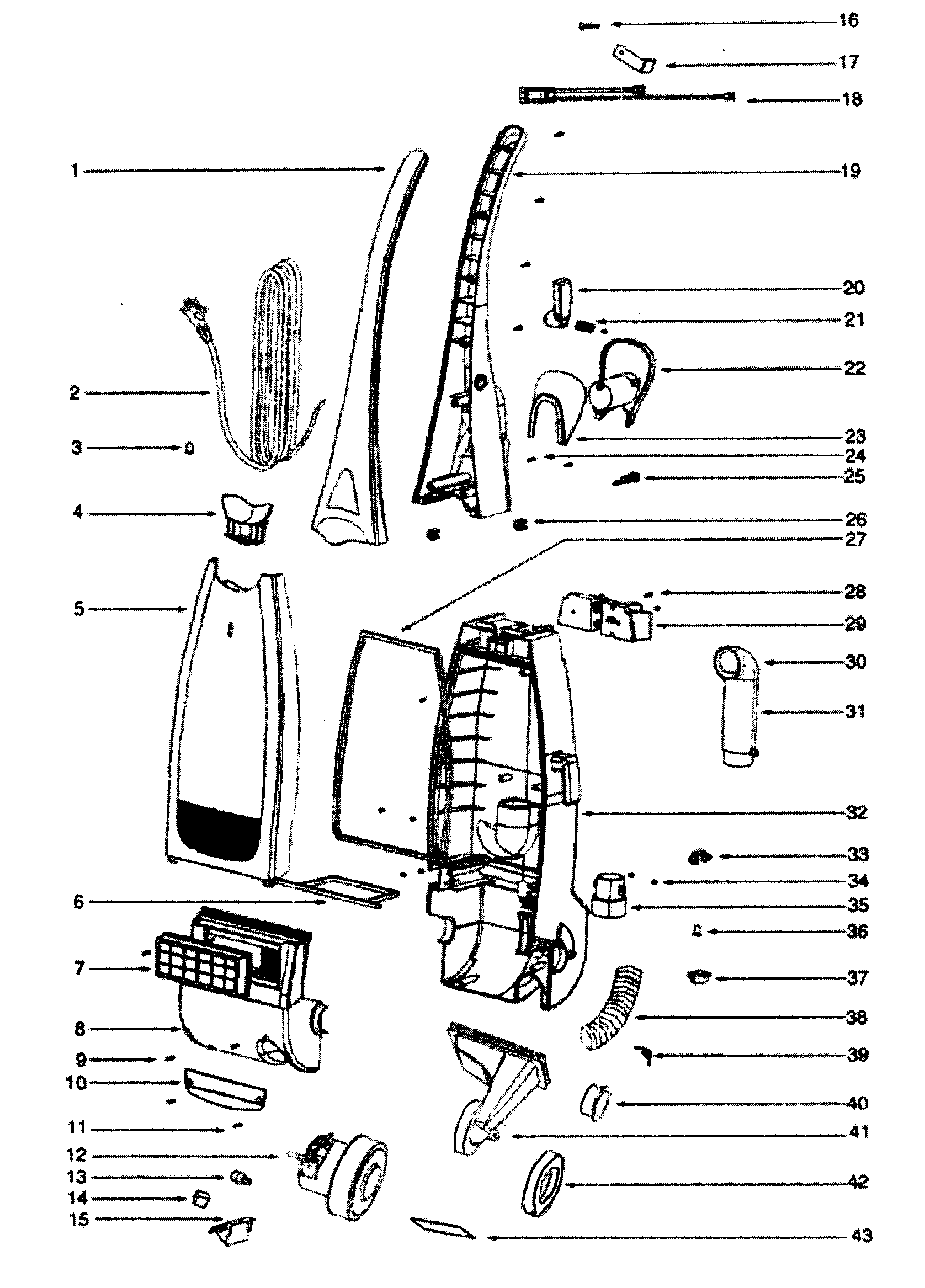 Eureka Vacuum Parts Diagram