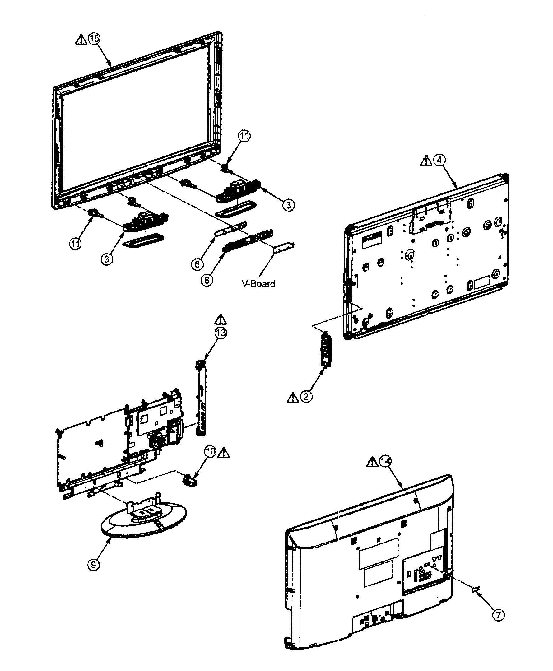 Panasonic Lcd Television Parts