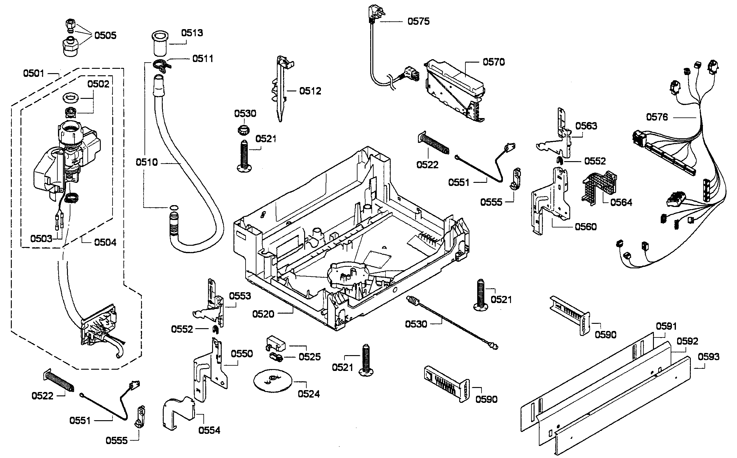 Bosch Dishwasher Parts Schematic