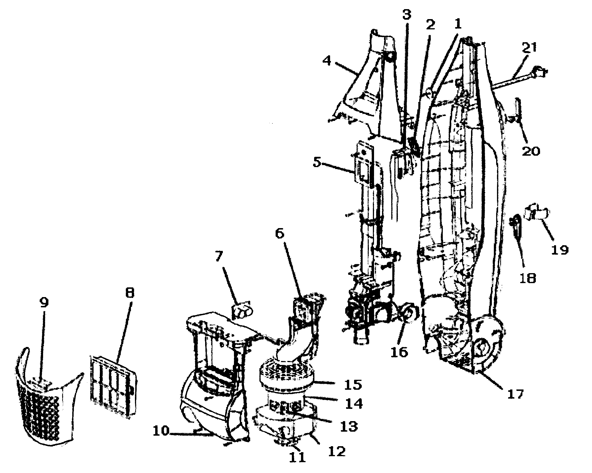 Main Body Diagram  U0026 Parts List For Model El8502a