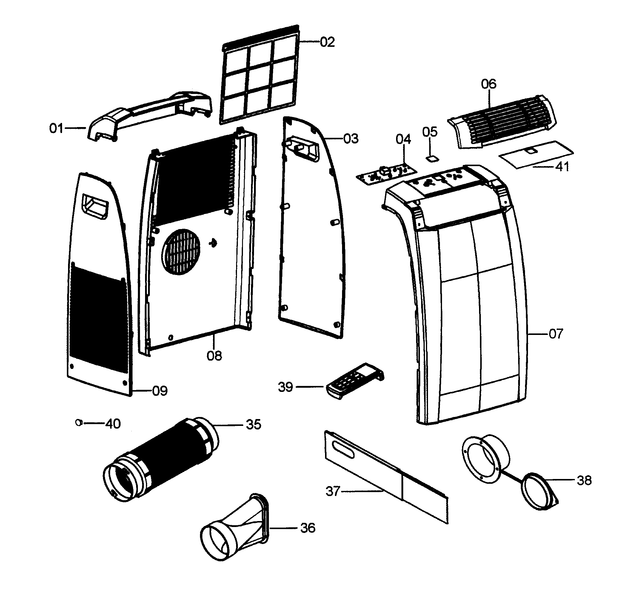 Delonghi Portable Air Conditioner Parts