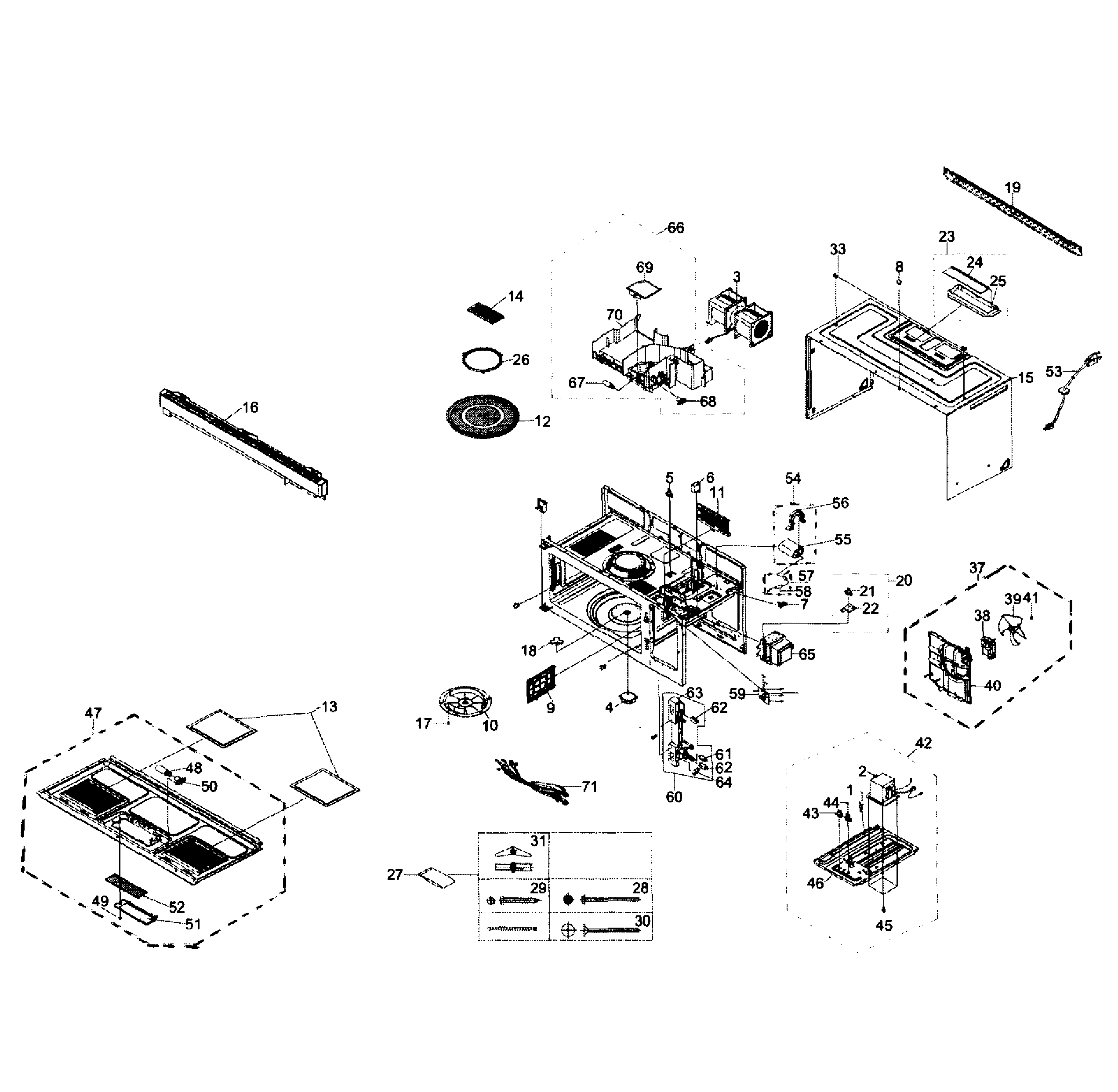 27 Samsung Microwave Parts Diagram Wiring Database 2020