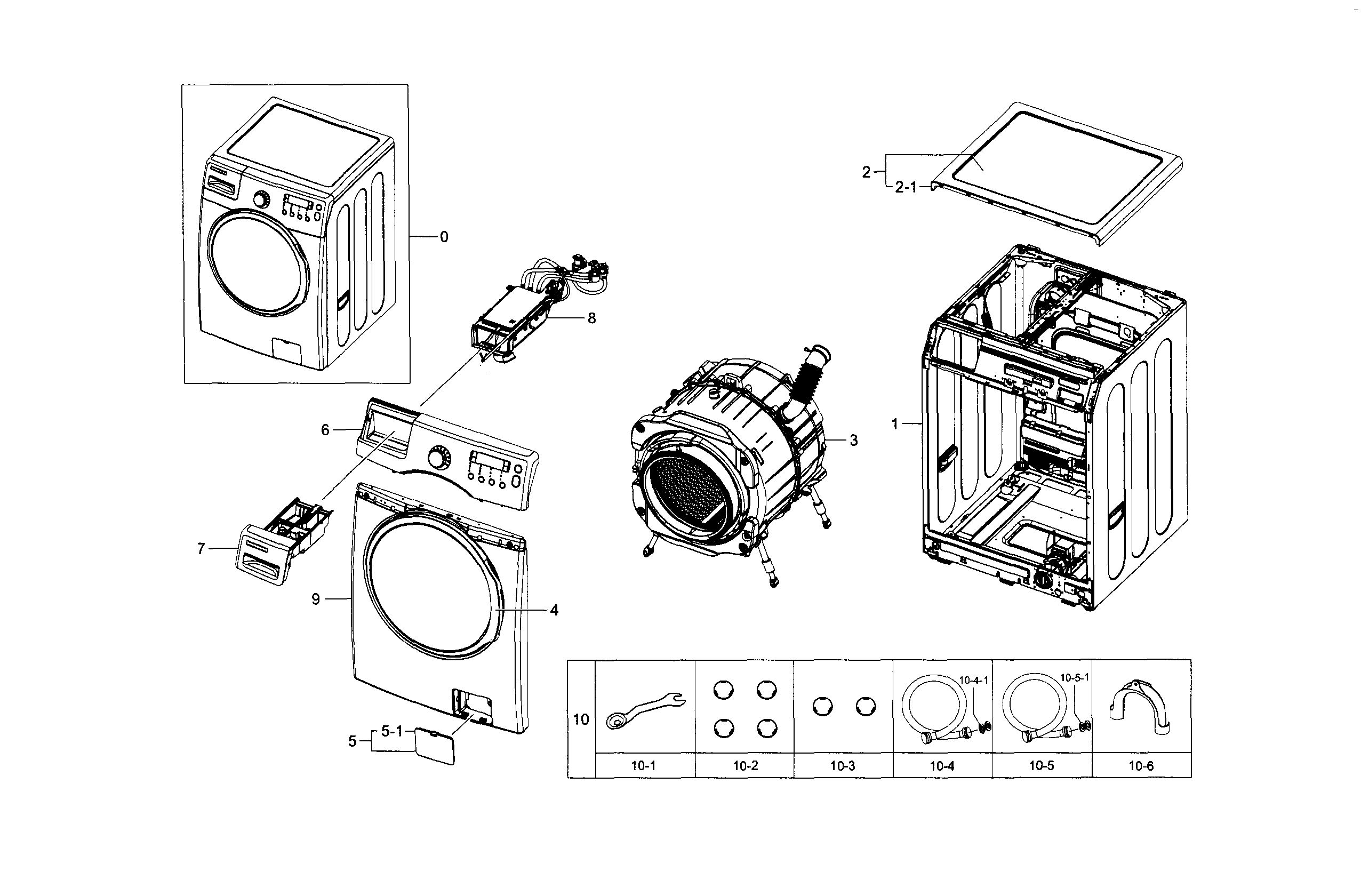 SAMSUNG WASHER Parts | Model wf330anbxaa0005 | Sears PartsDirect