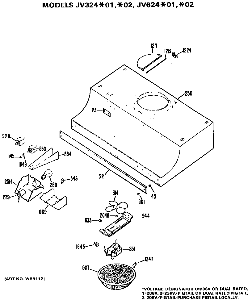 Ge Monogram Range Hood Parts IUCN Water