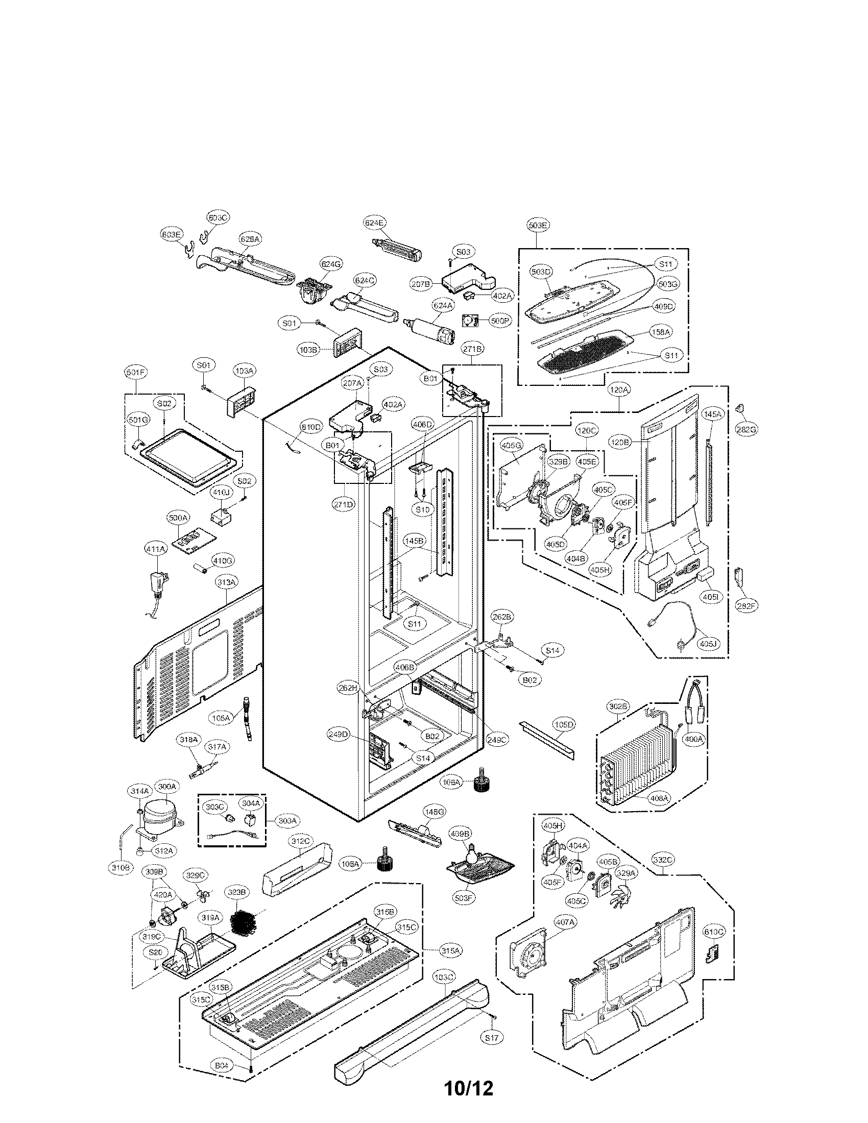 LG REFRIGERATOR Parts | Model LFX28978SW02 | Sears PartsDirect