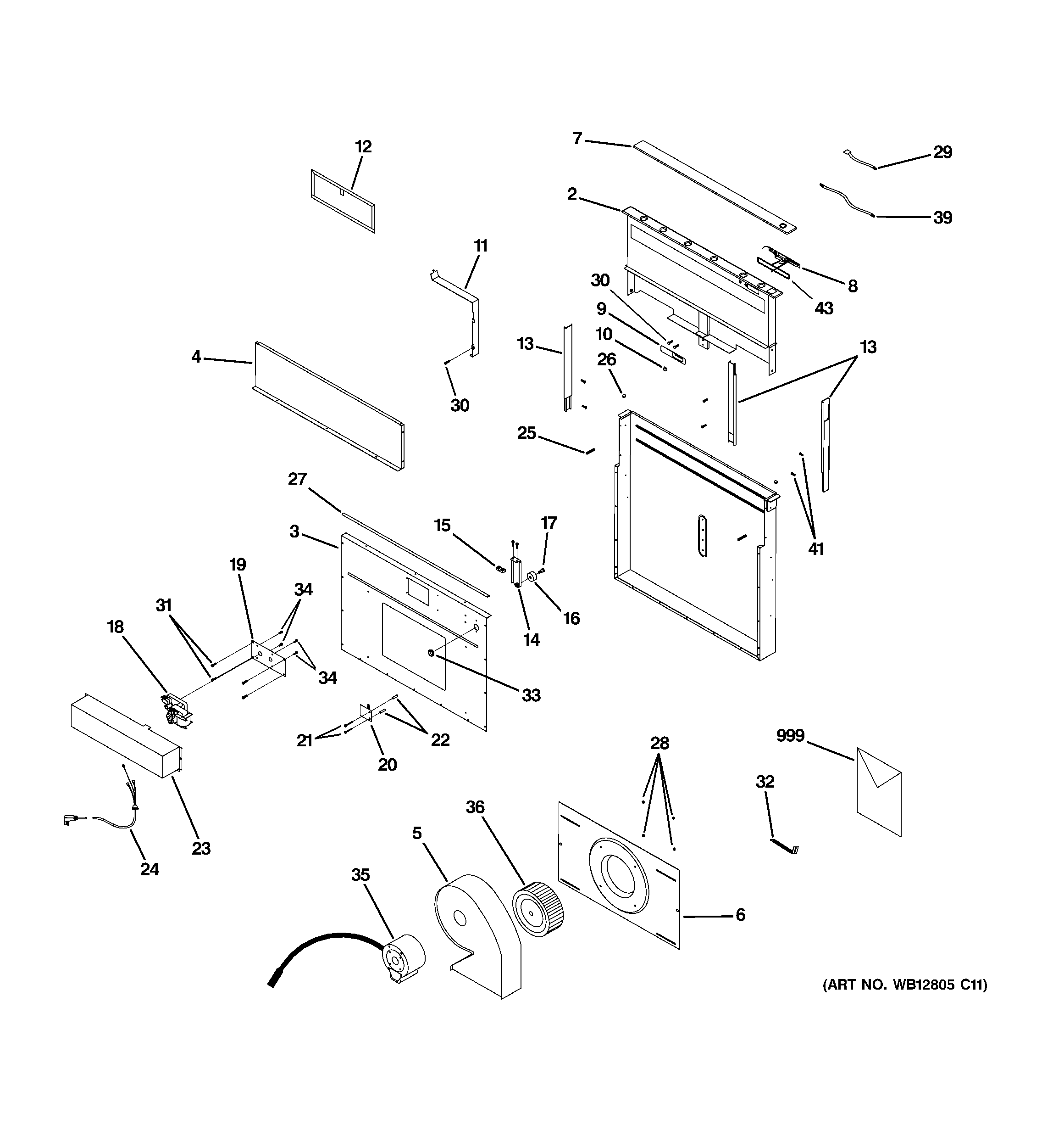 Vent a hood parts manual