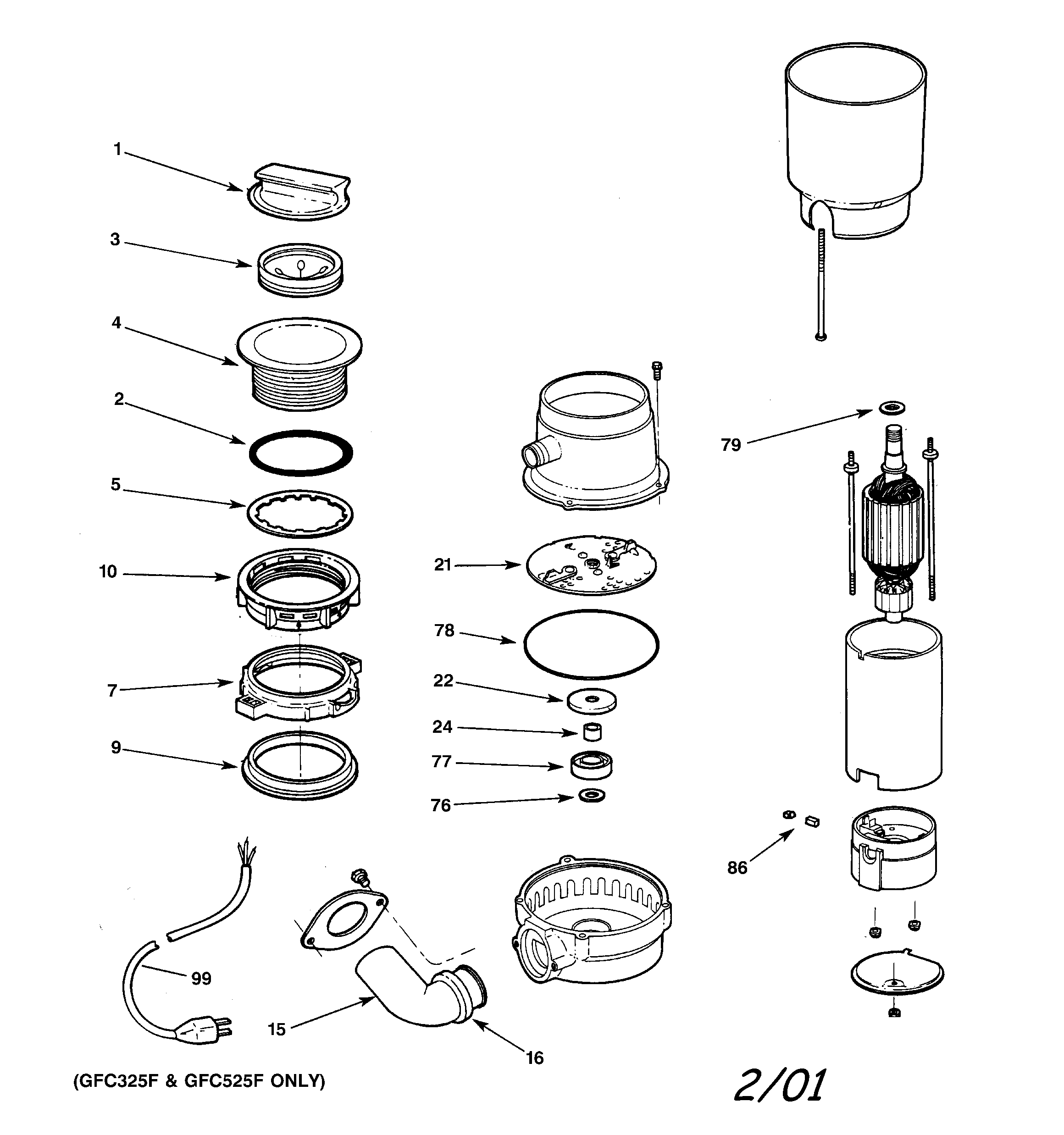 Ge garbage disposal on Shoppinder