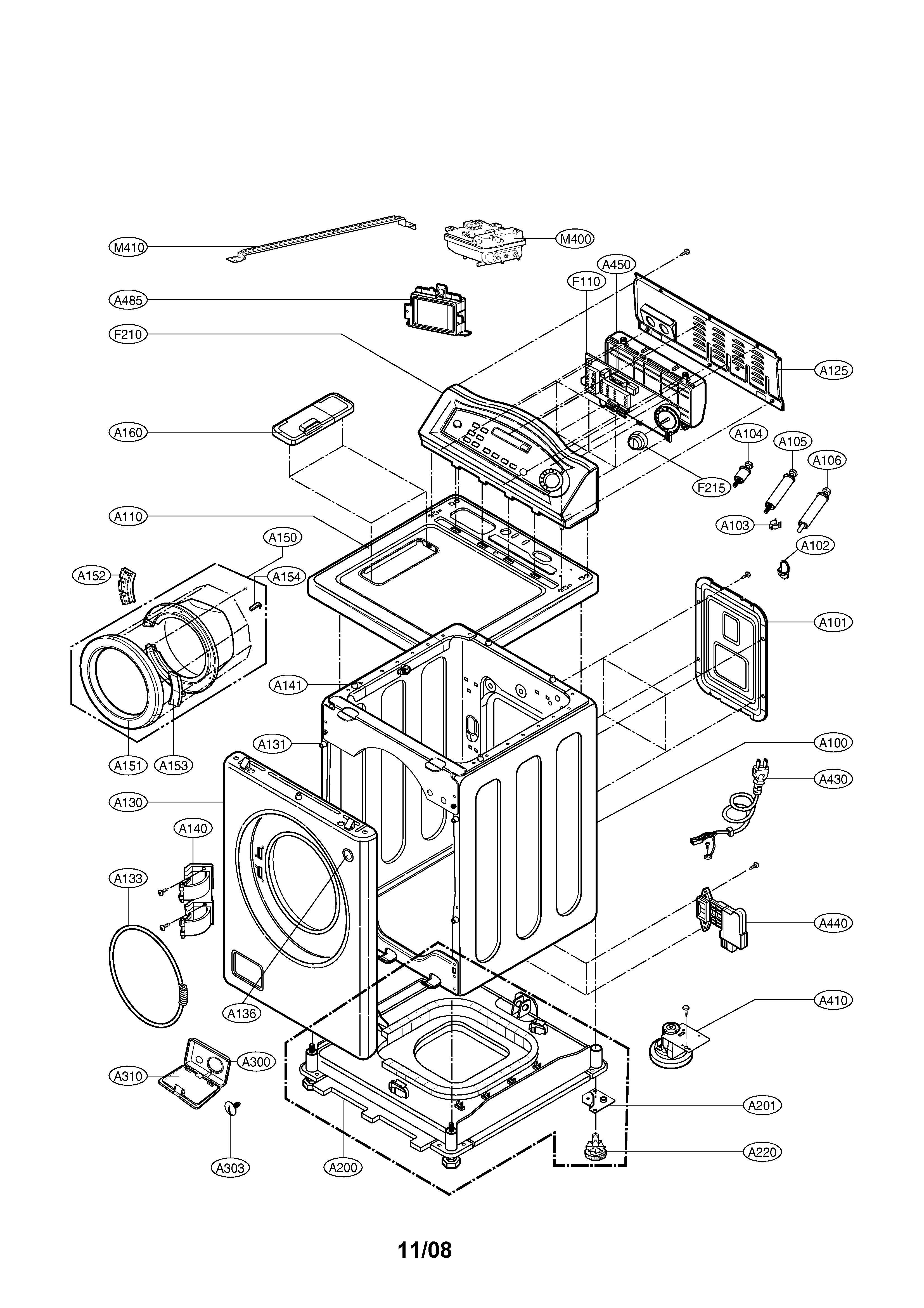 LG WASHER Parts | Model WM0742HWA | Sears PartsDirect