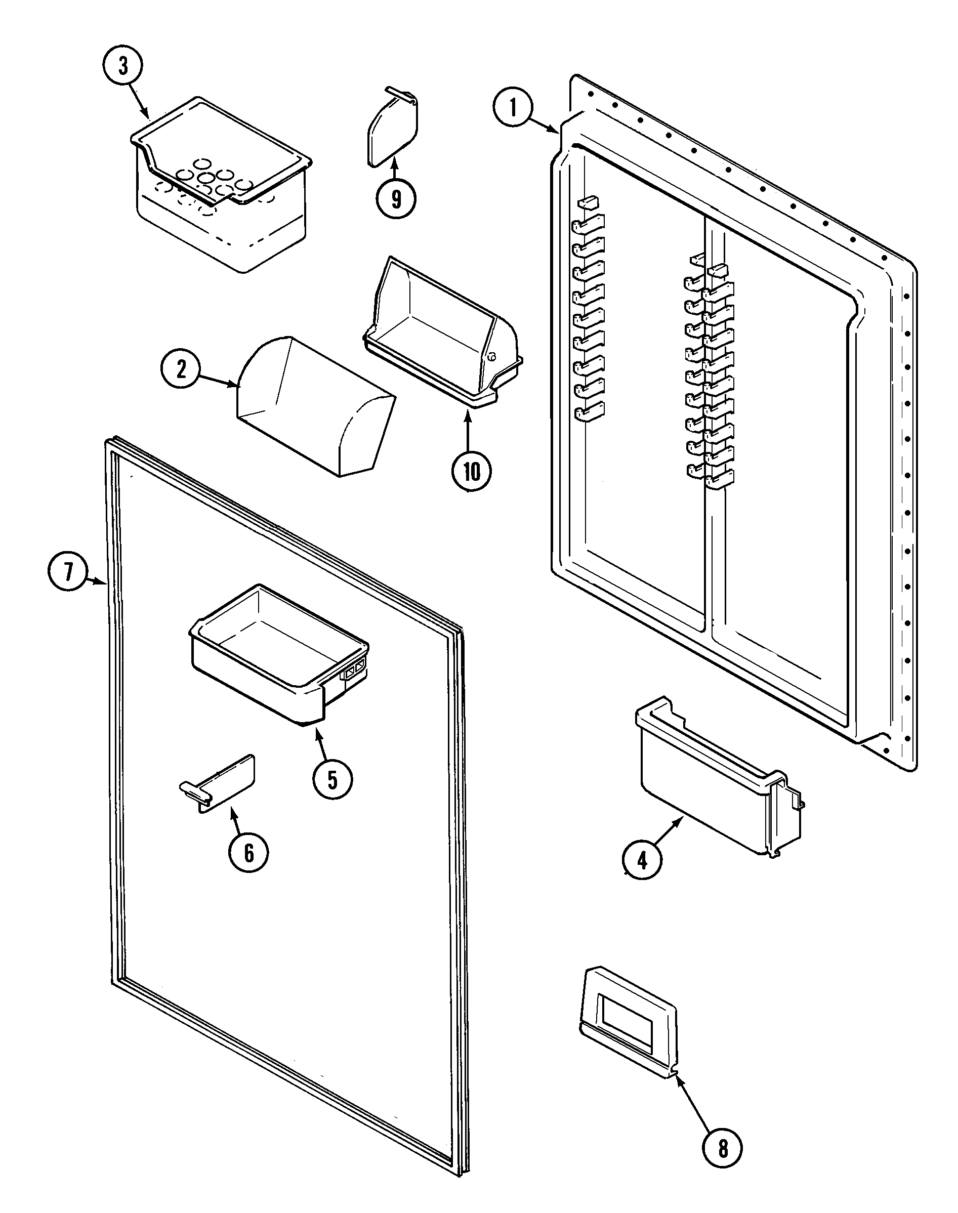 Maytag  Top Mount   Parts