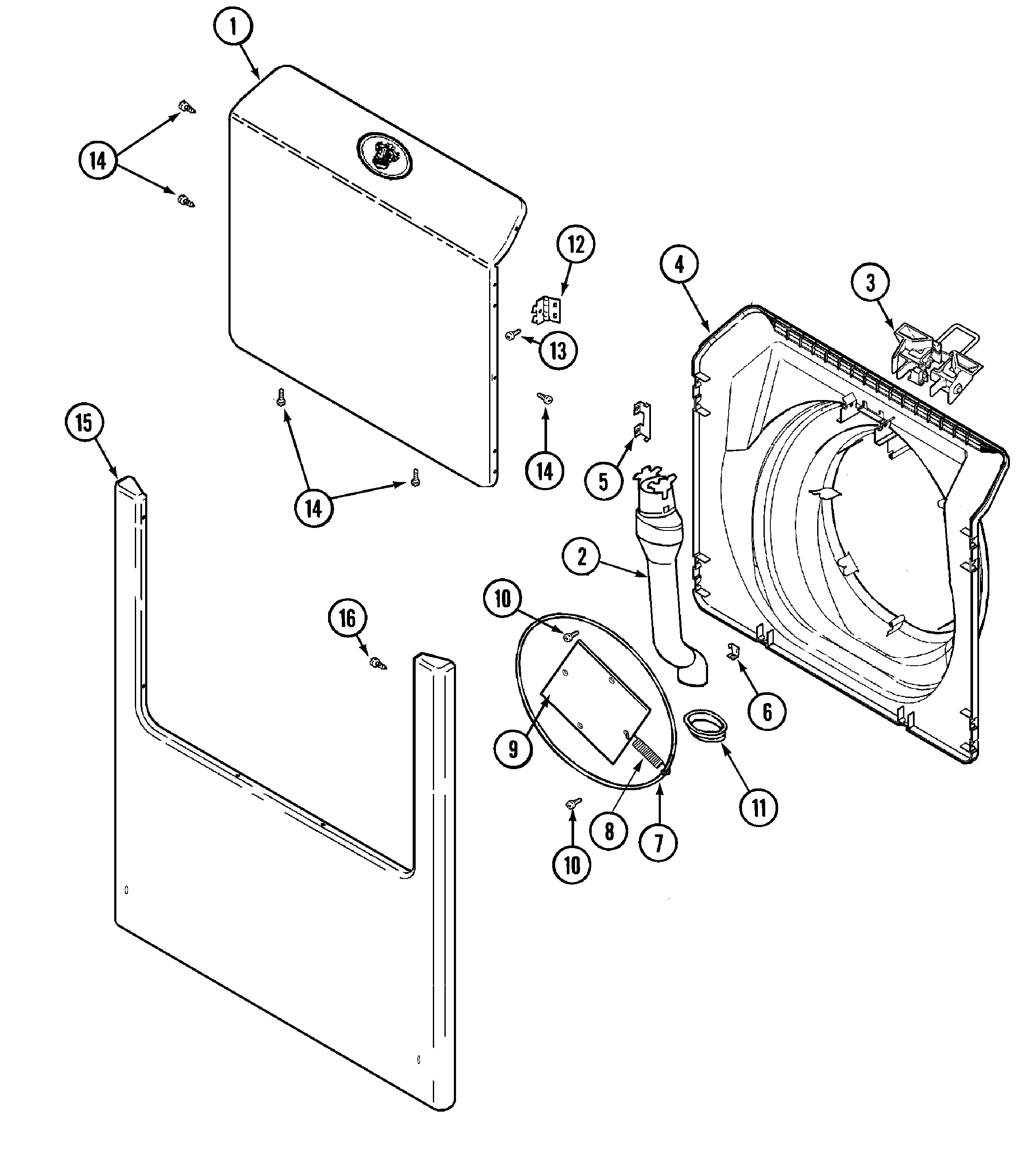 Maytag Maytag Centennial Washer Parts