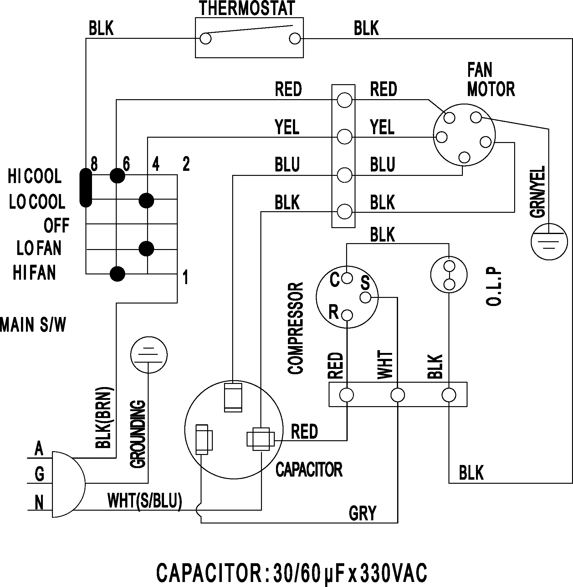 Wiring Diagram Diagram  U0026 Parts List For Model Aw0529xaa