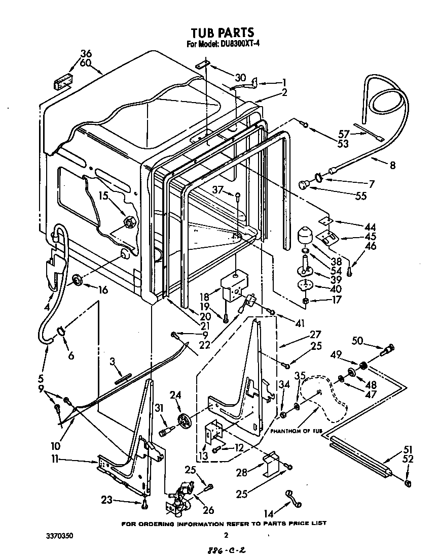 Wiring Diagram  32 Whirlpool Dishwasher Parts Diagram
