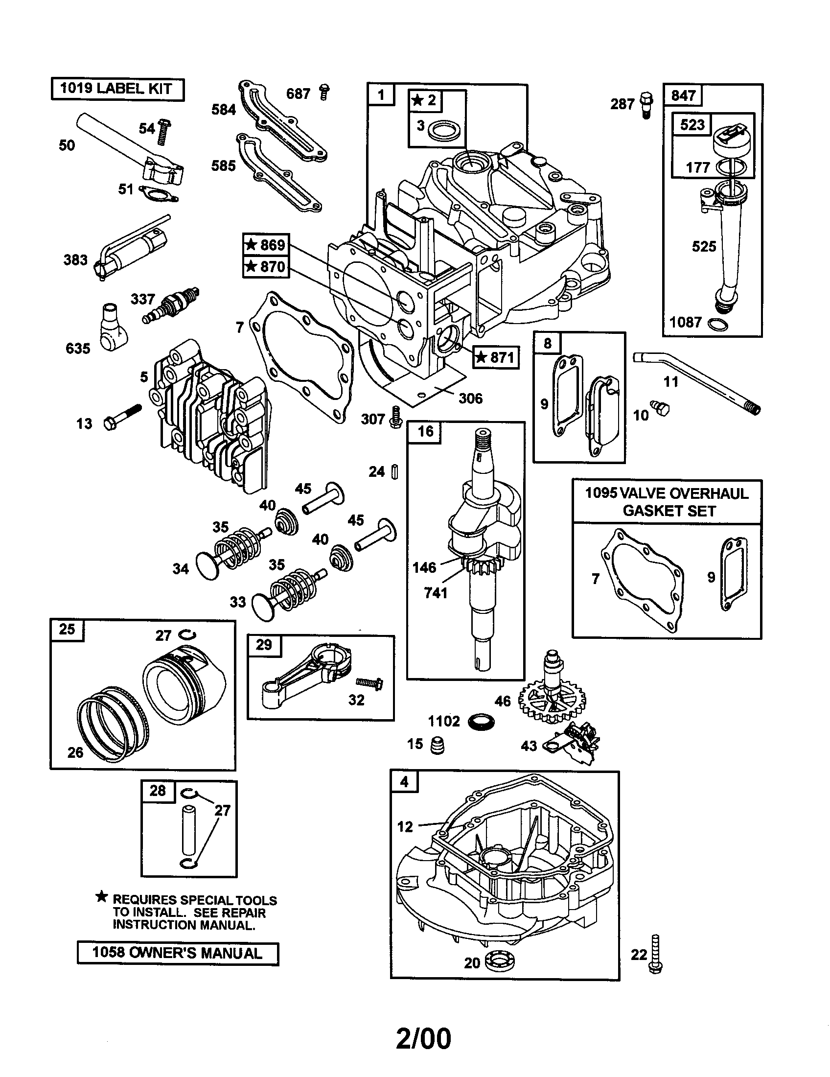 Briggs Stratton Engine Parts Diagram