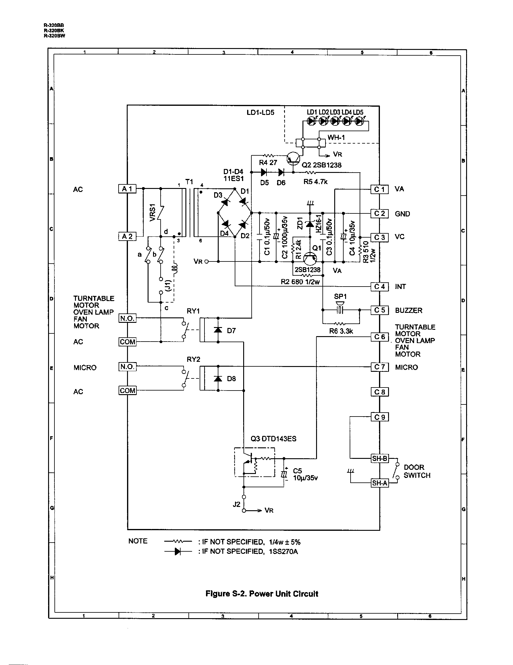 Sharp Refrigerator Circuit Diagram