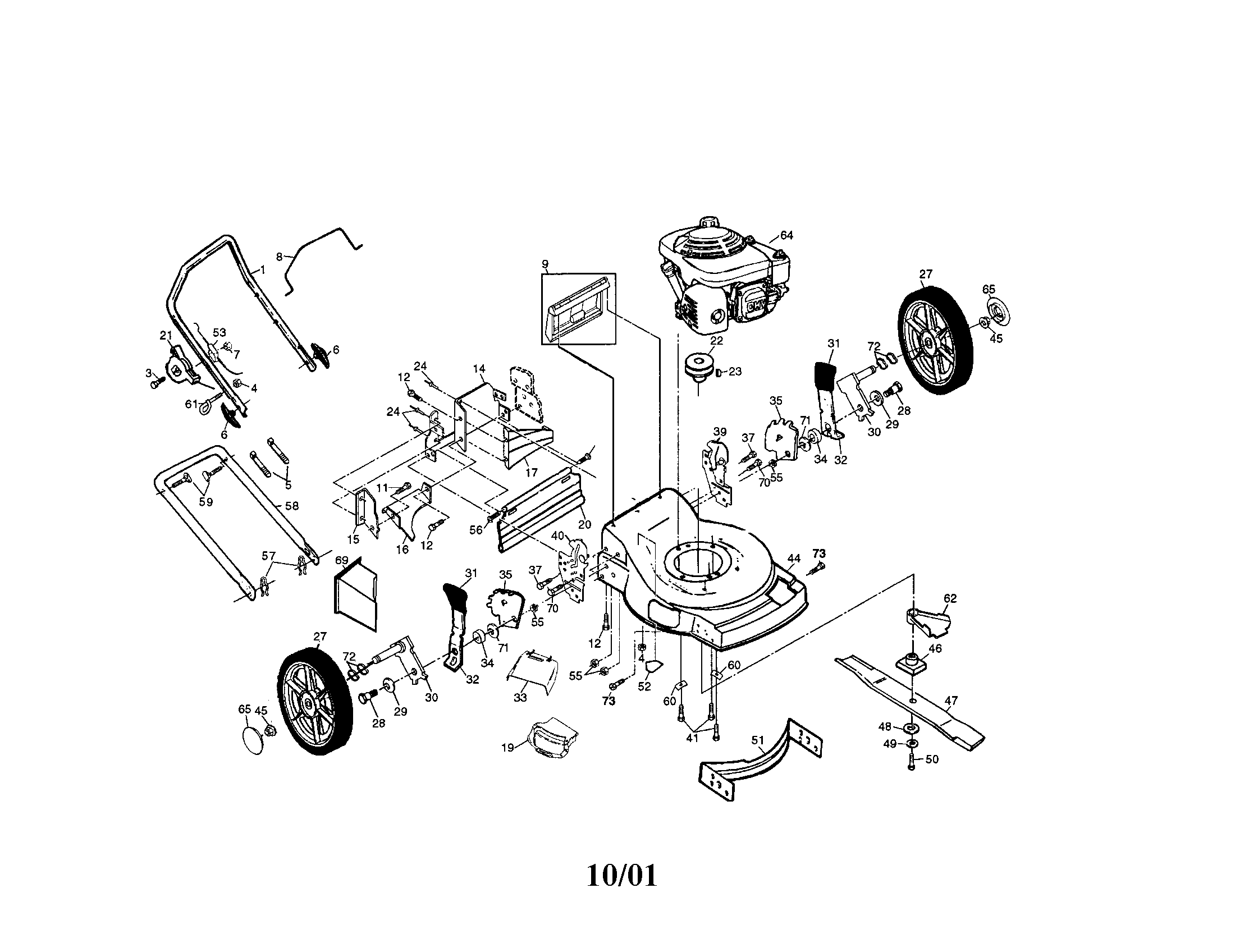 Honda poulan lawn mower manual #5