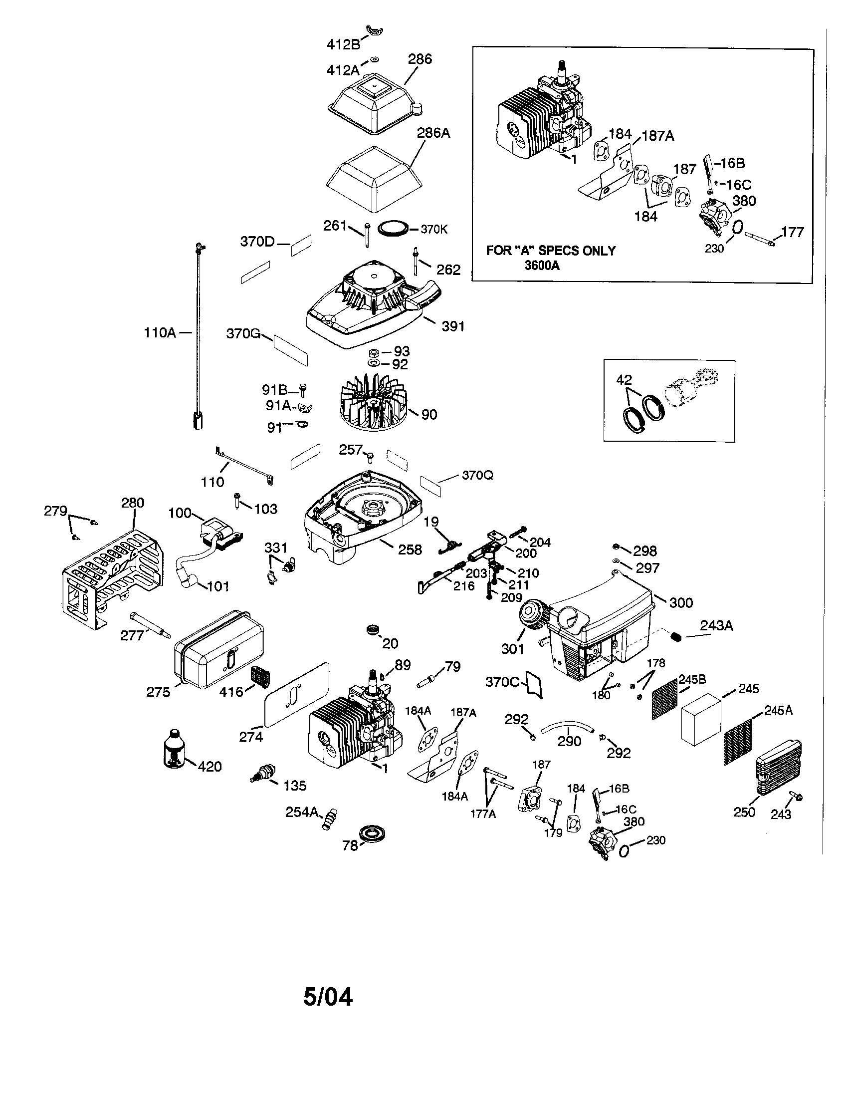 Tecumseh Engine Parts Diagram