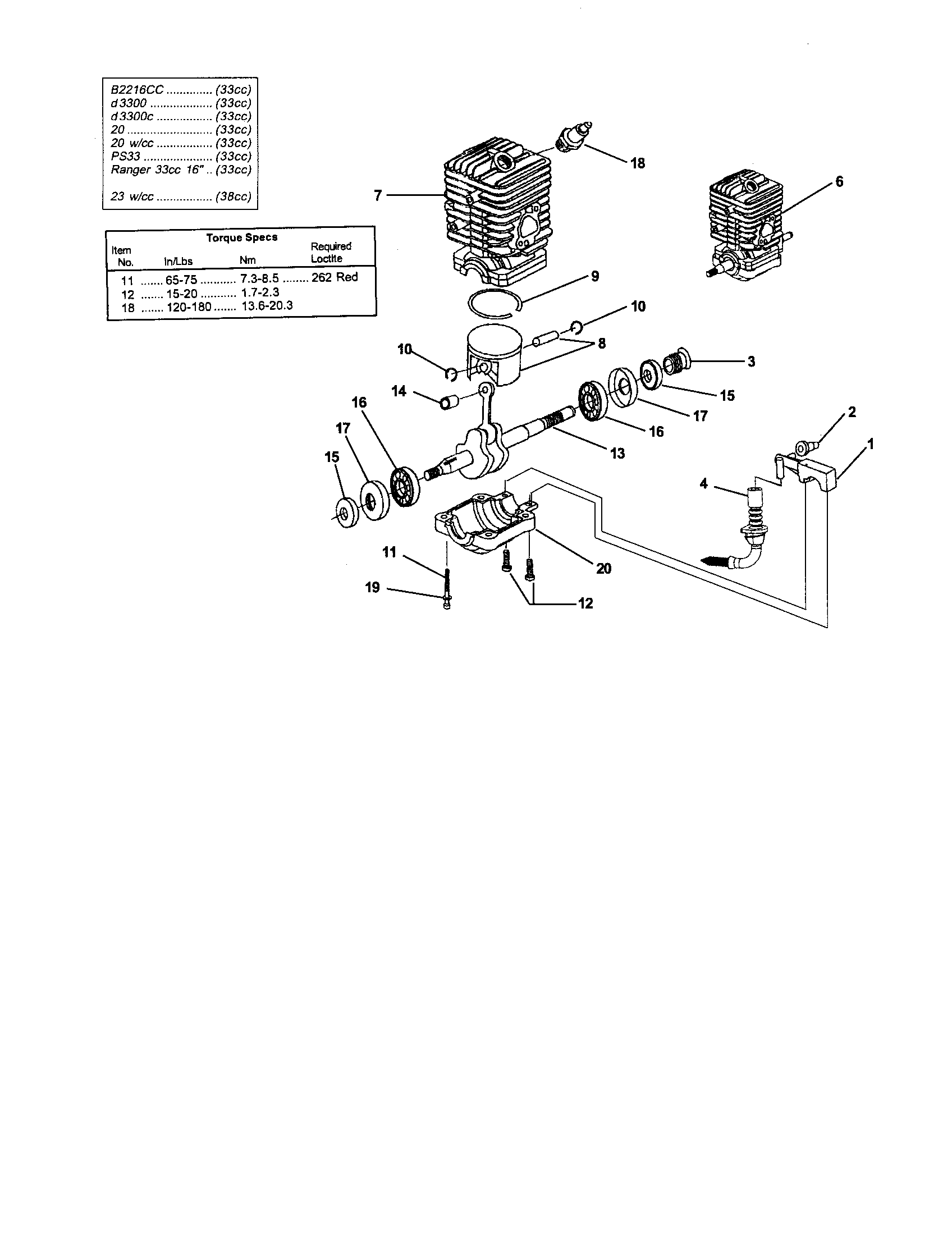 Homelite  Chain Saw  Engine internal-oil pump
