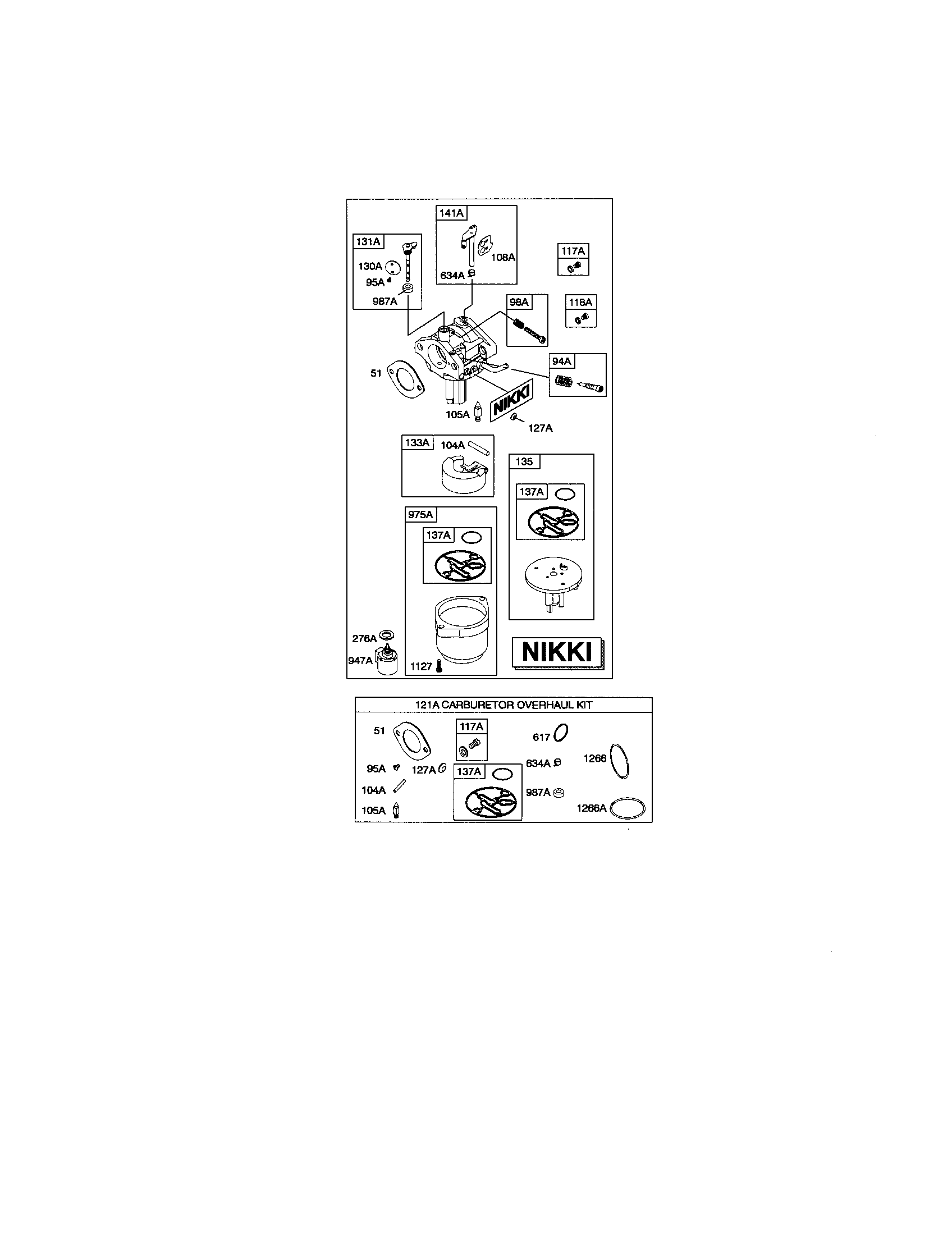 Briggs And Stratton Nikki Carburetor Diagram General Wiring Diagram