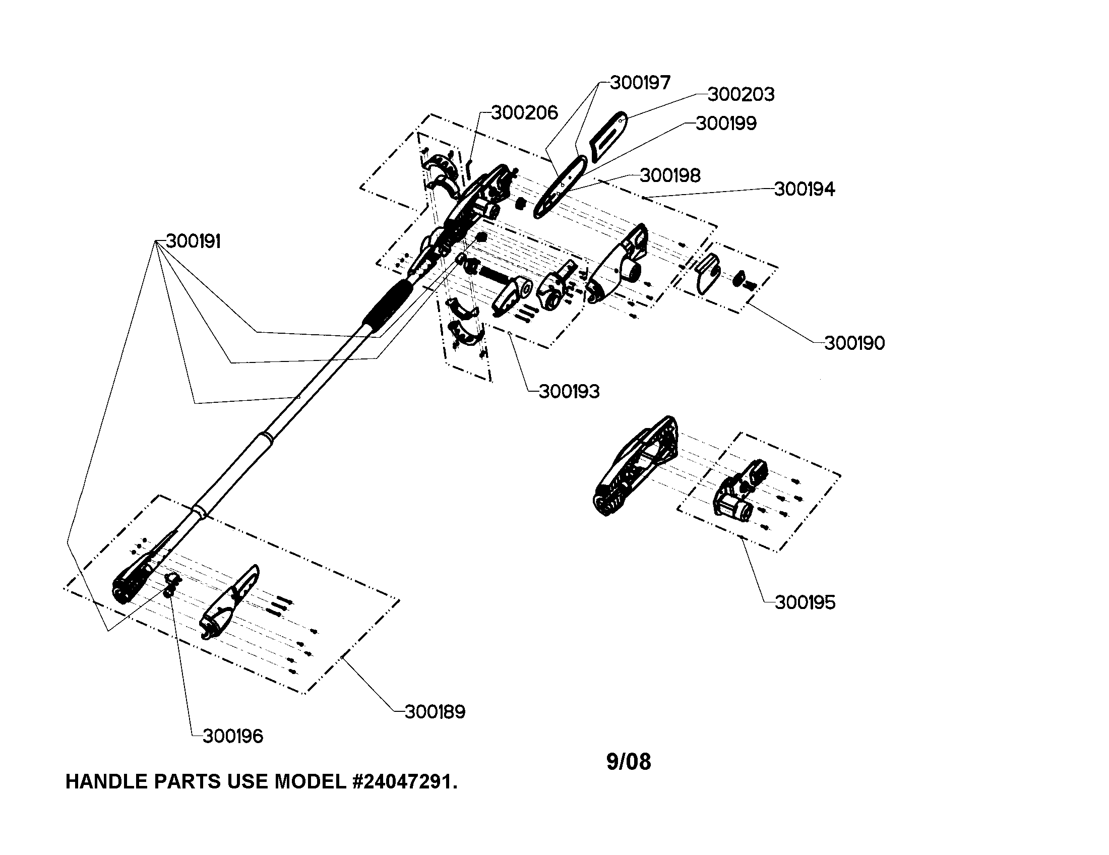 Craftsman Pole Saw Parts