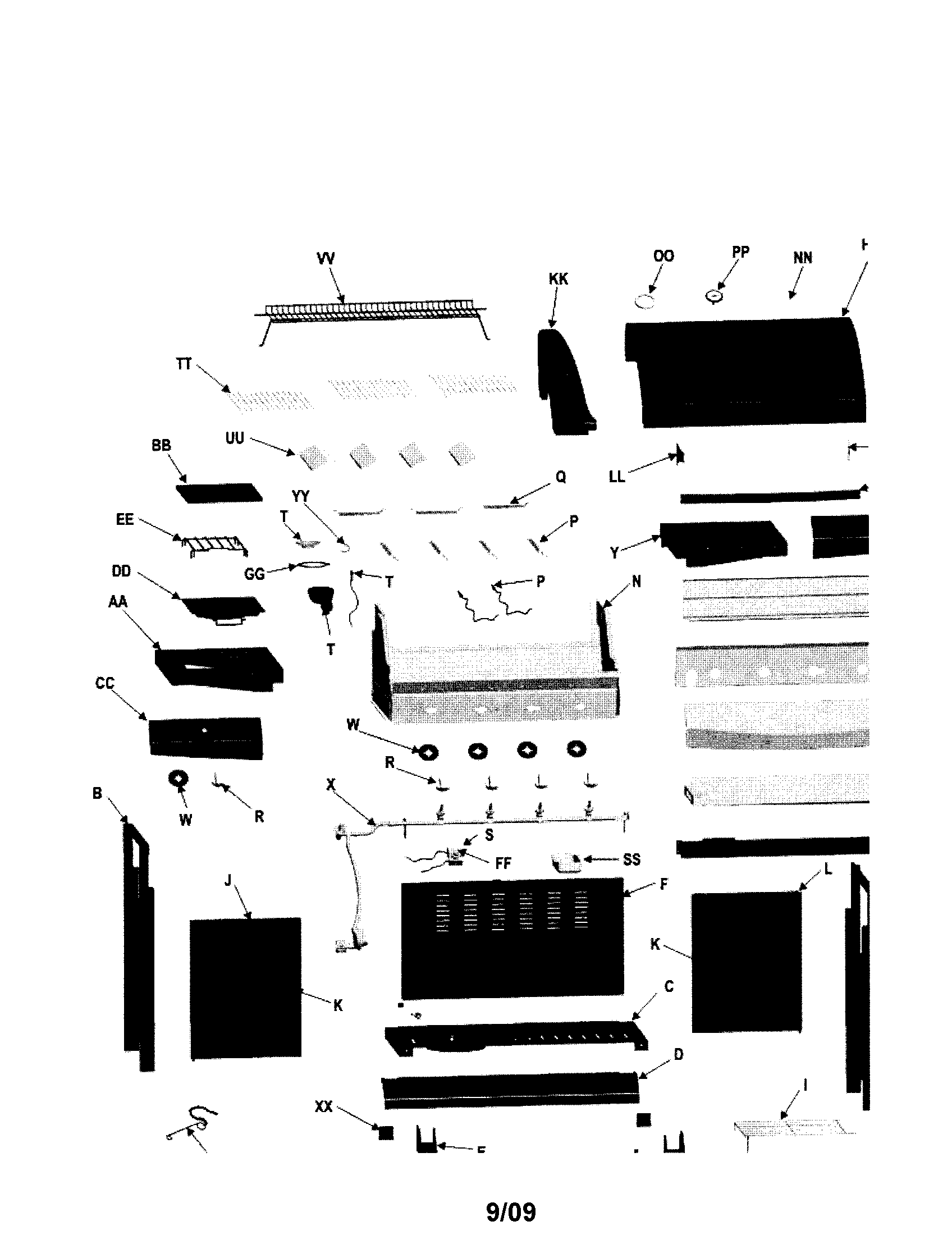 char broil gas grill parts diagram