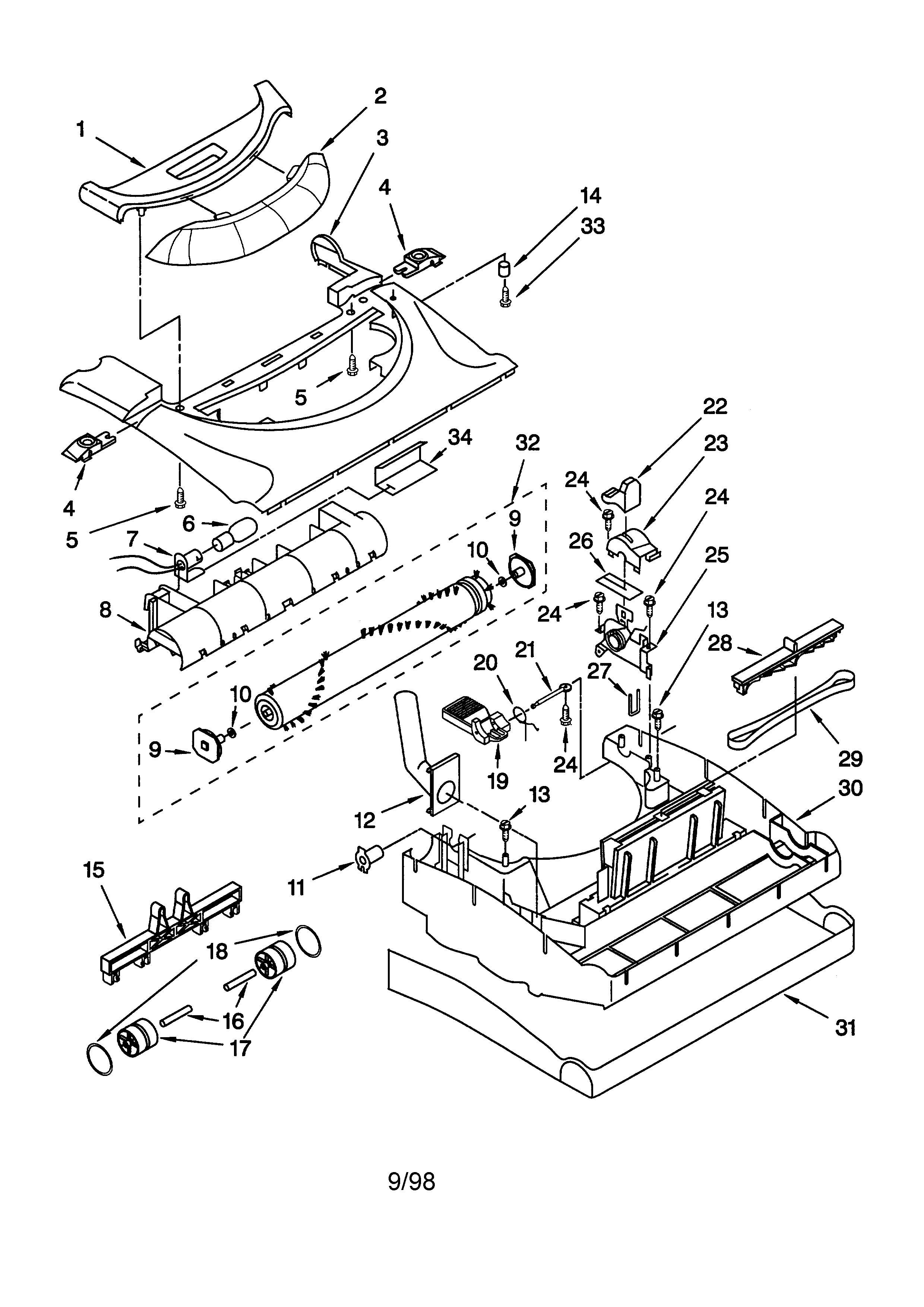 Kenmore Upright Vacuum Cleaner Parts