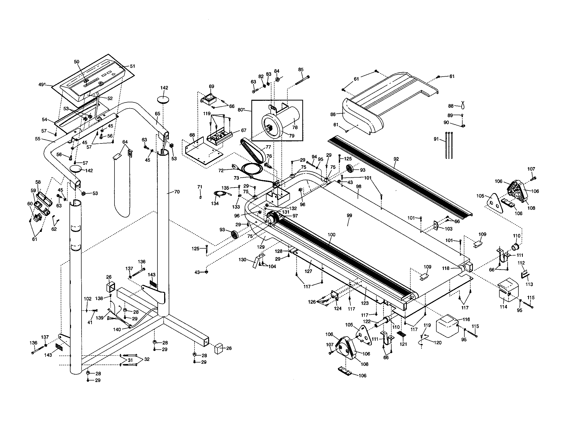 WESLO WESLO CADENCE DL35 Parts | Model WLTL46080 | Sears PartsDirect