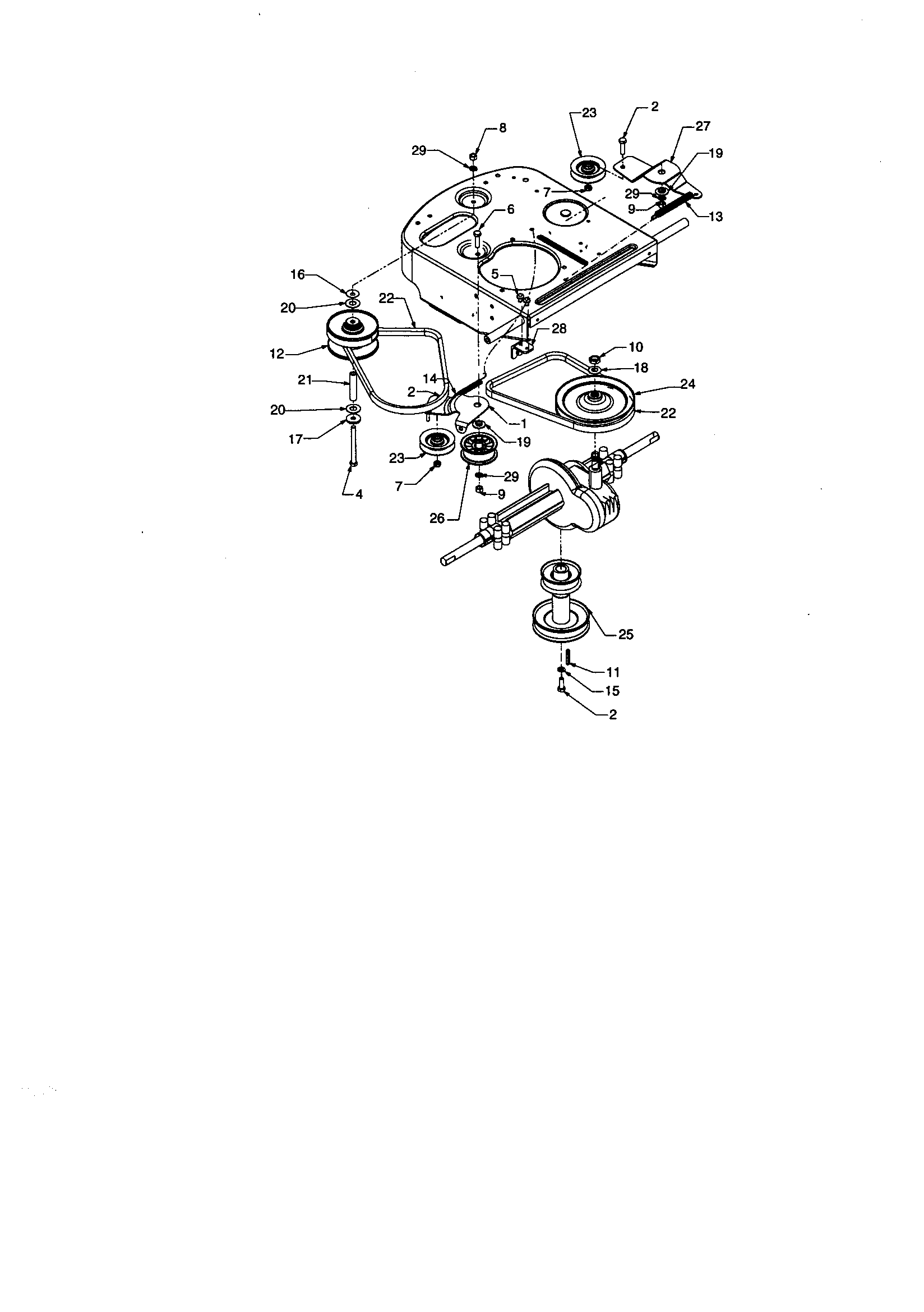 Mtd Riding mower Variable drive Parts