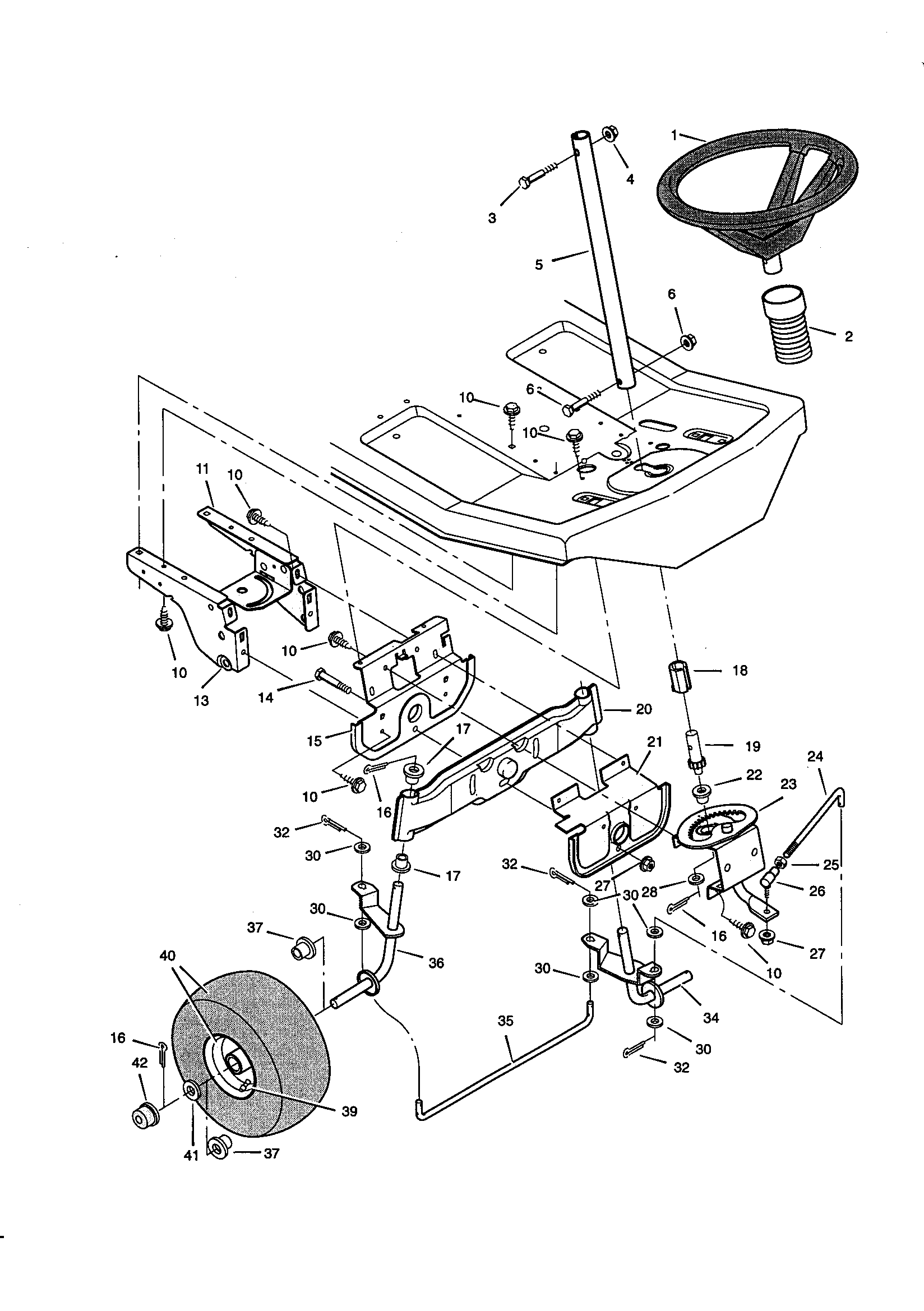 Craftsman ltx 1000 parts diagram