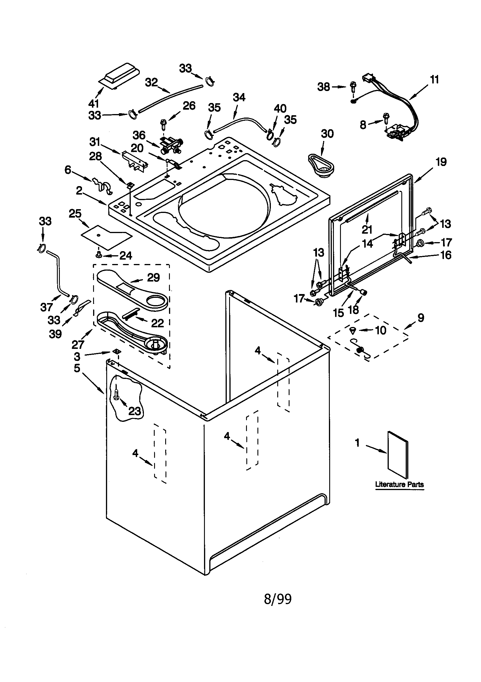 Kenmore Washer Leaking