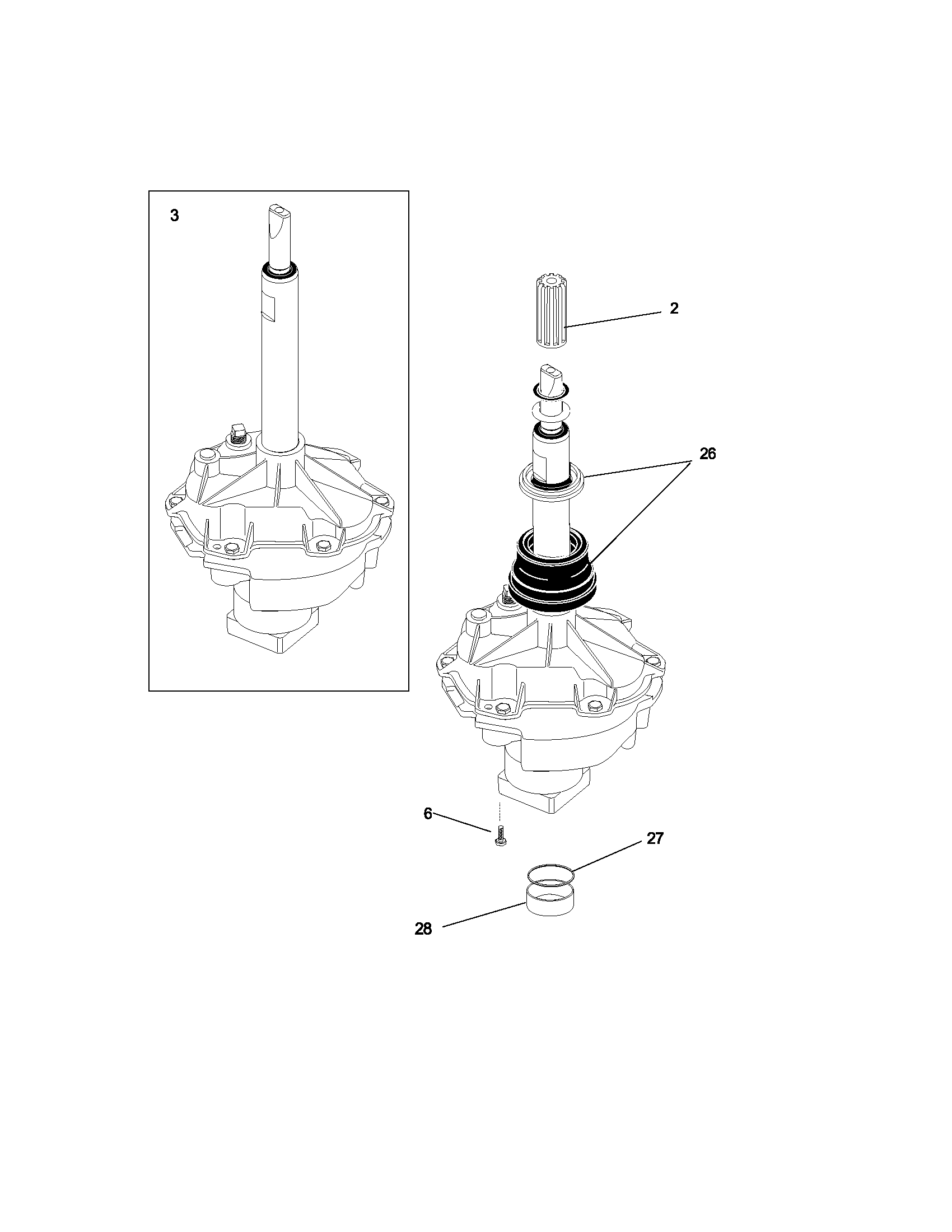 KENMORE Laundry Center Motor/blower/belt Parts Model 41794812301