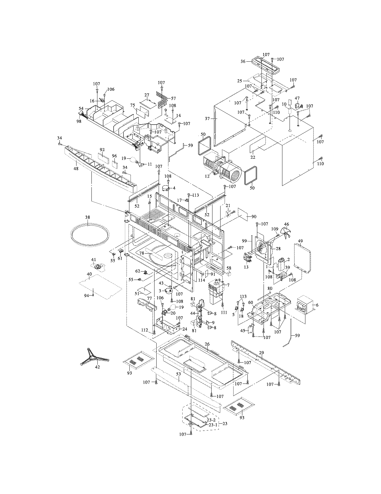 ELECTROLUX MICROWAVE/HOOD COMBO Parts | Model EI30BM55HSA ... electrolux microwave e30m075hps wiring diagram 
