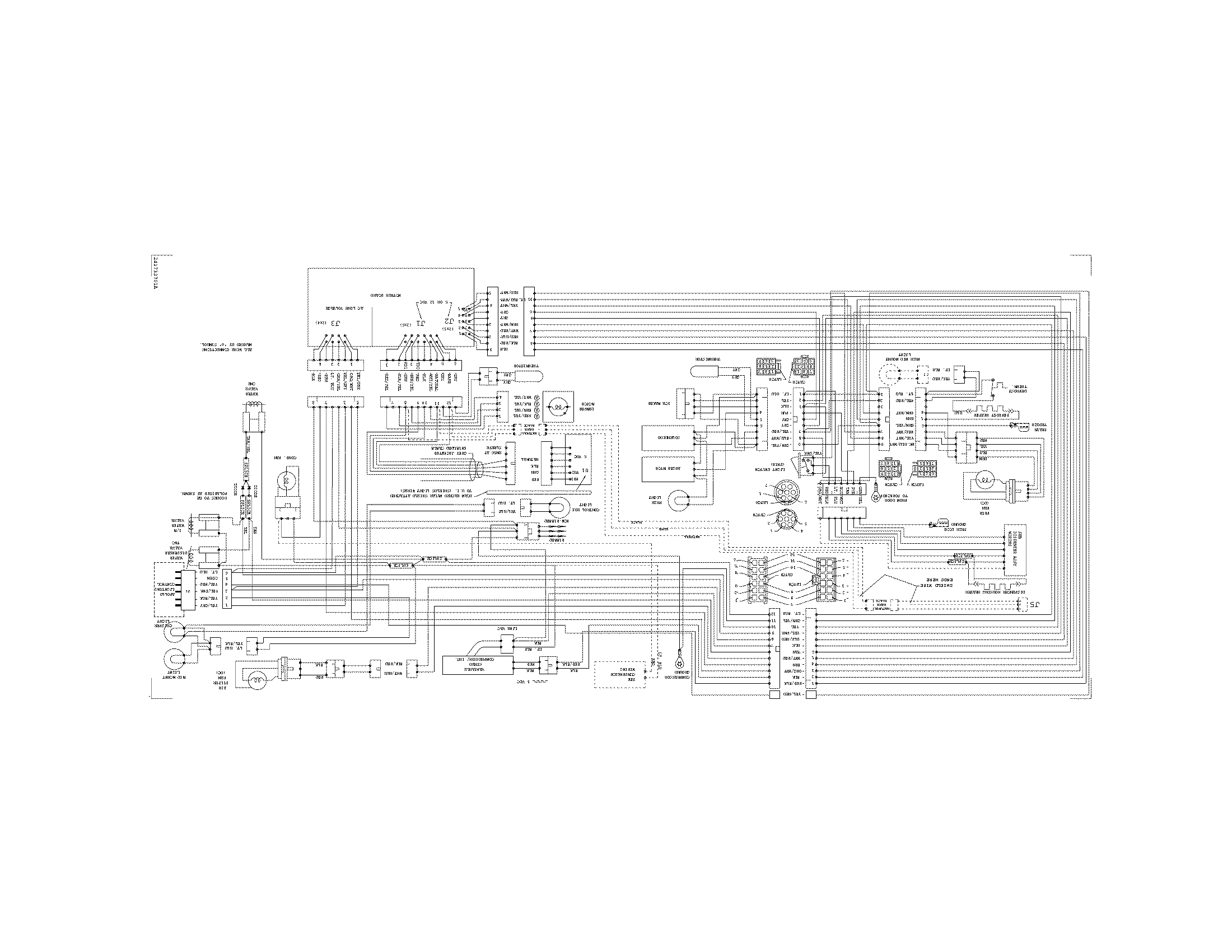 Kenmore Pro  Refrigerator  Wiring diagram